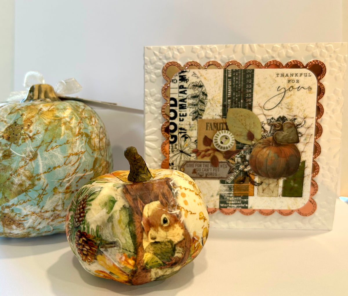 Pumpkins & Paper: Autumn Crafting Class - In-Store
