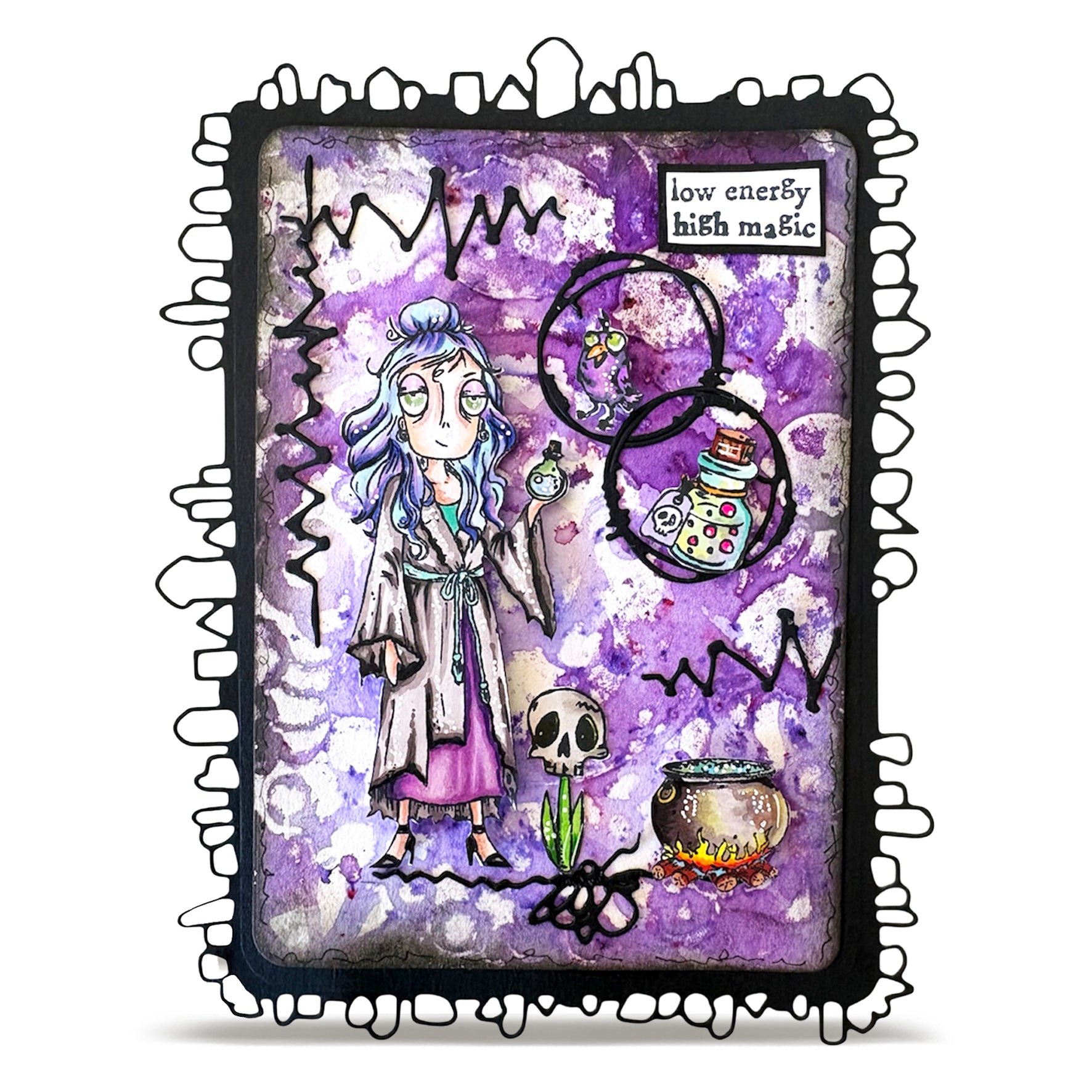 AALL and Create - A7 Stamp Sets - Halloween Bits