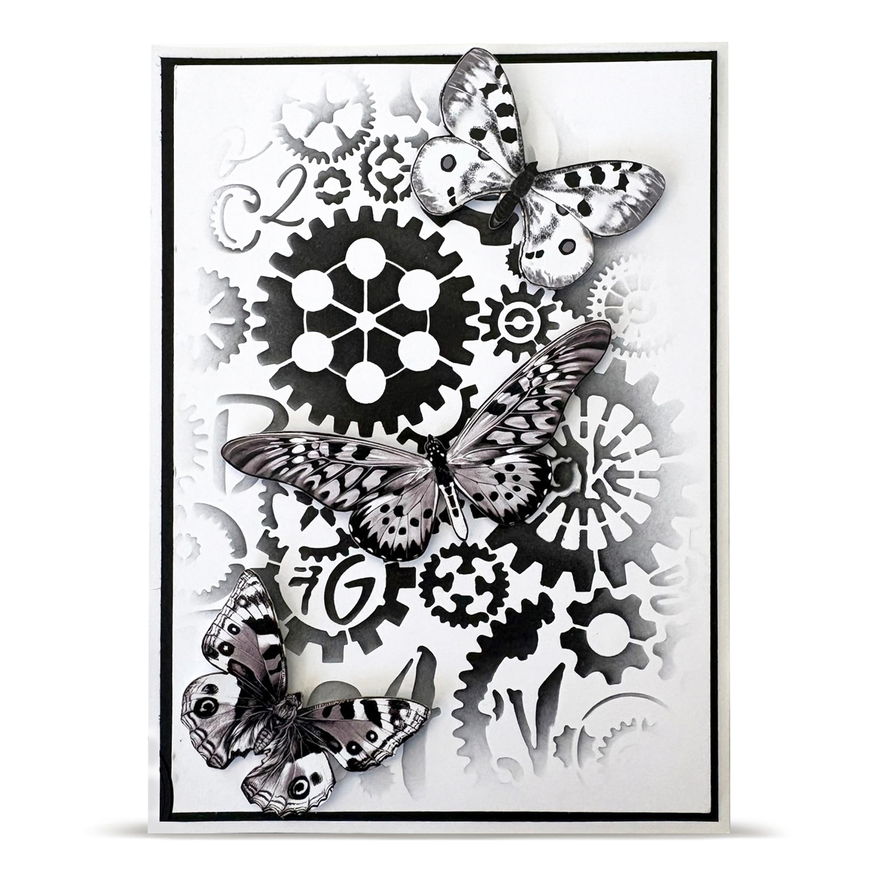 AALL and Create - 6"x6" Stencil - Clockspire