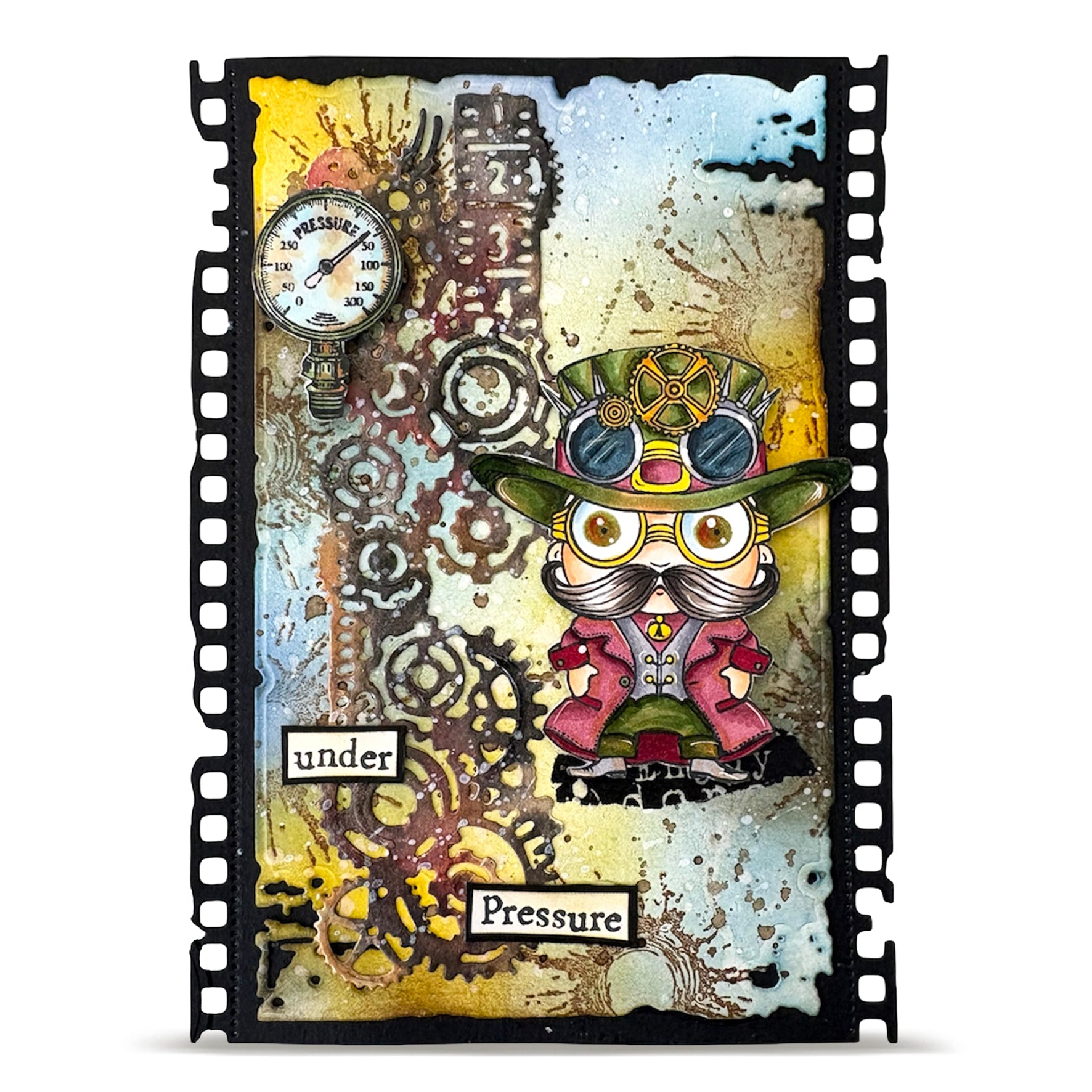 AALL and Create - A7 - Stamp Set - Time Tinker