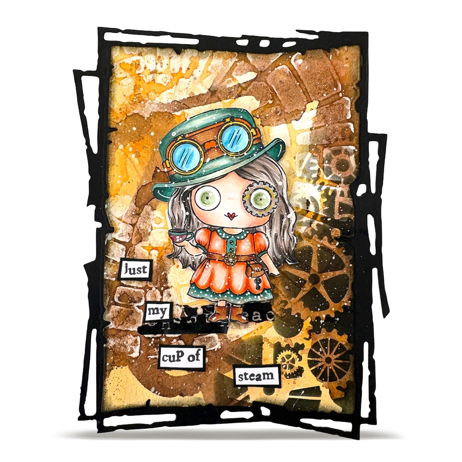 AALL and Create - 6"x6" Stencil - Steamheart