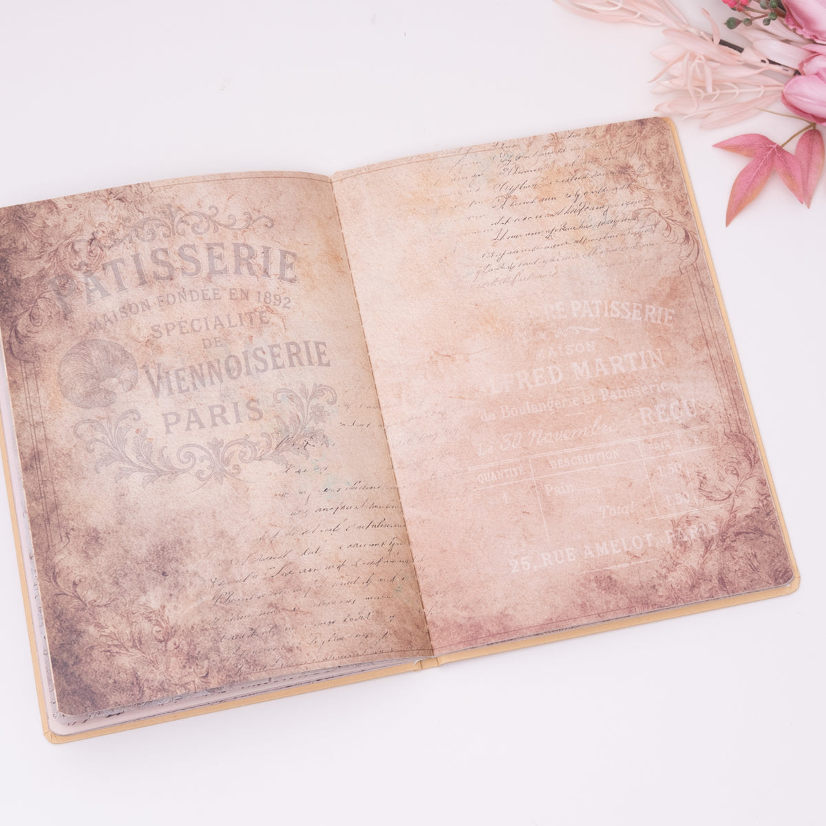 JMA Journal Vintage Backgrounds Essentials 48 Sheets