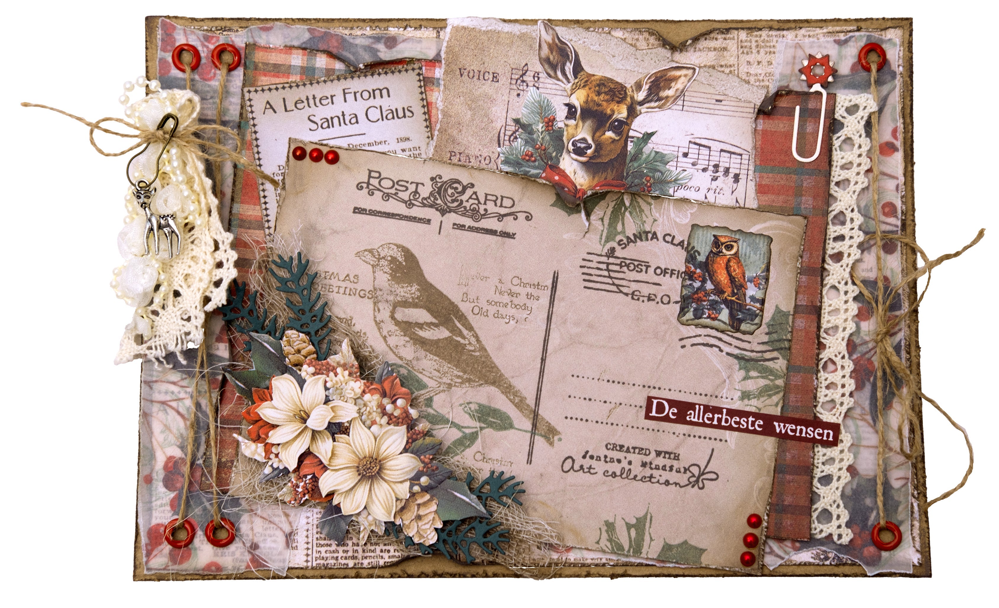 JMA Mixed Paper Pad Vellum, Unicolor & Elements Festive Nostalgia 36 SH