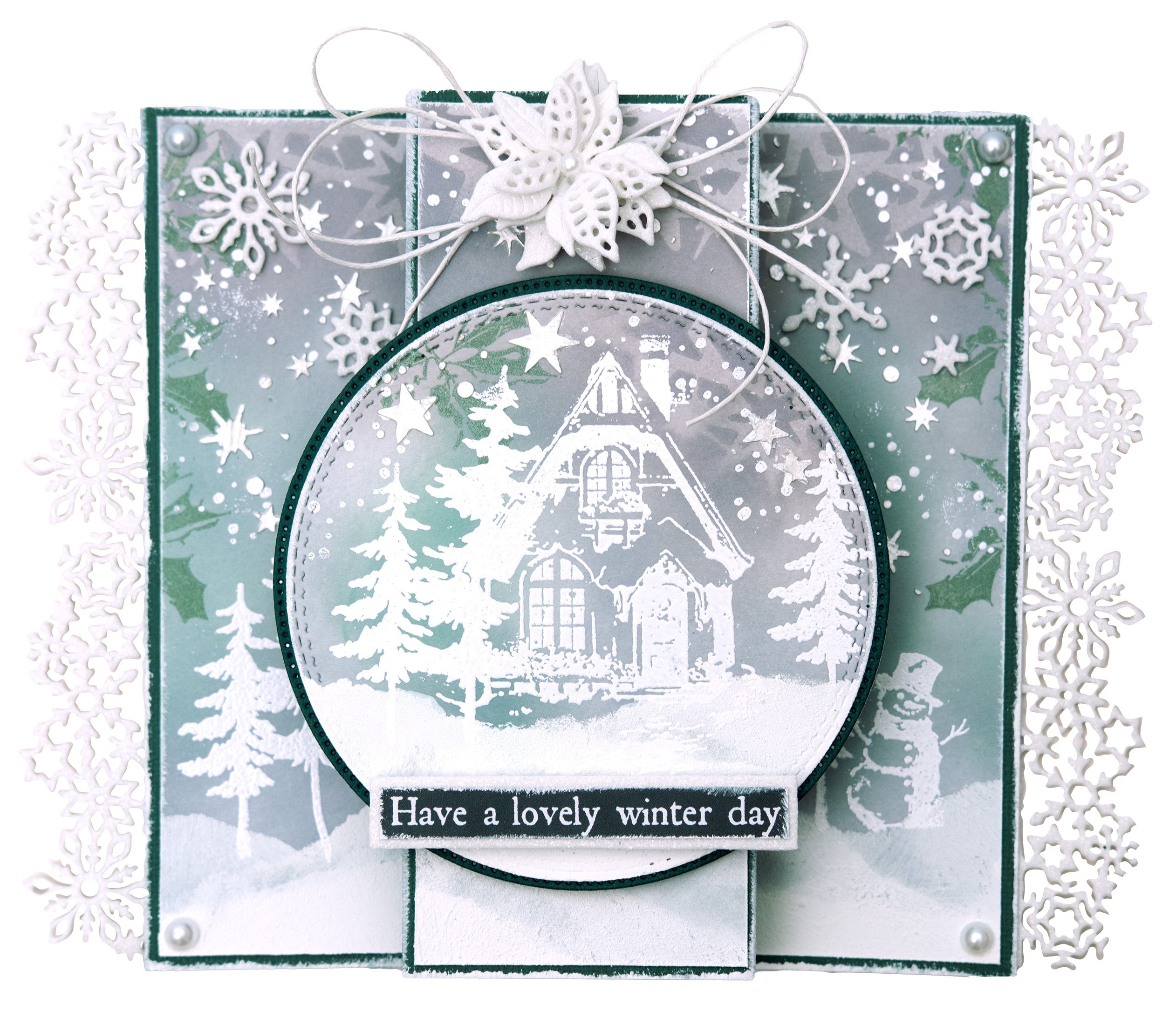 JMA Cutting Die Borders & Stars Festive Nostalgia 6 PC