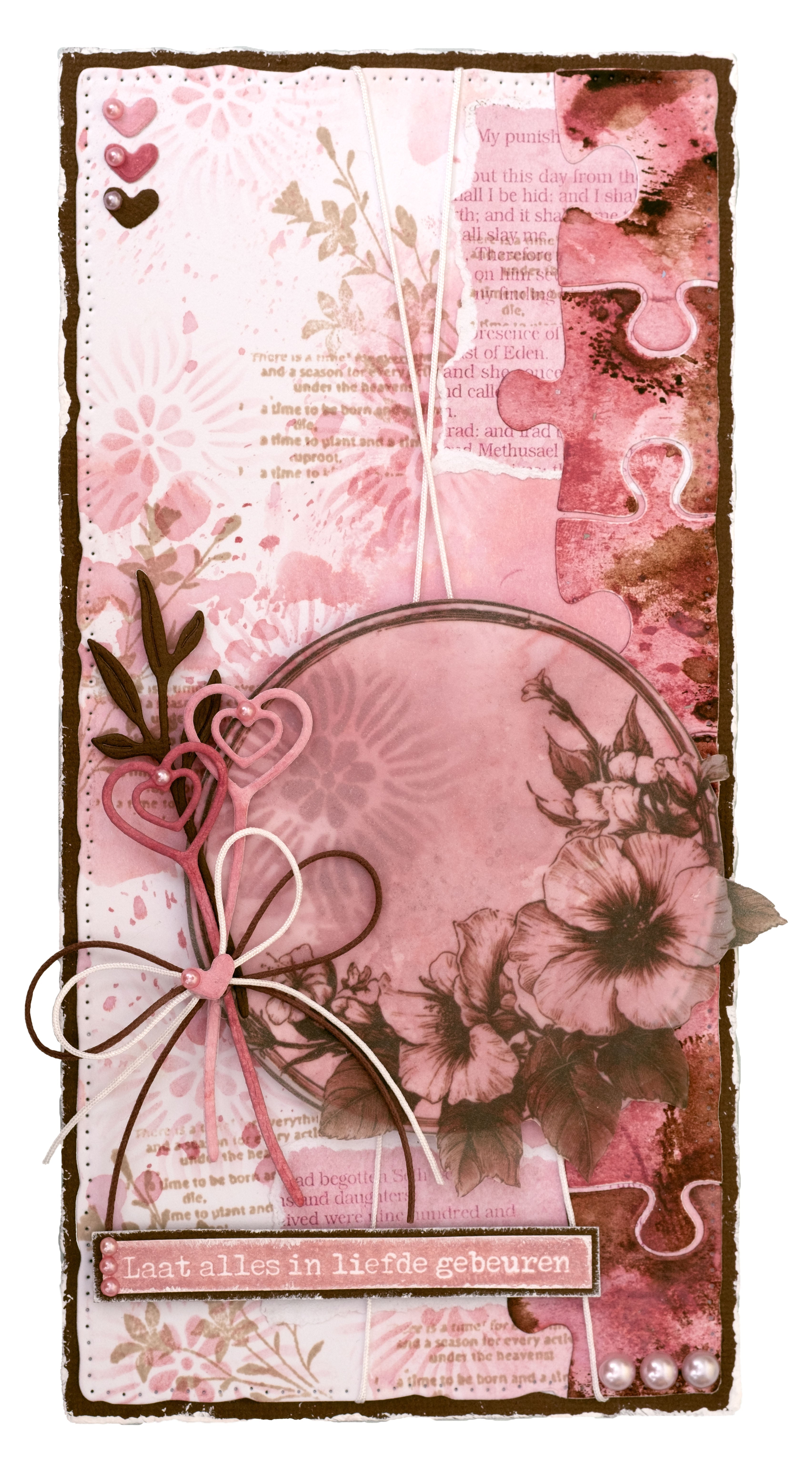 JMA Cutting Die Puzzle Growing & Blooming 3 Pieces