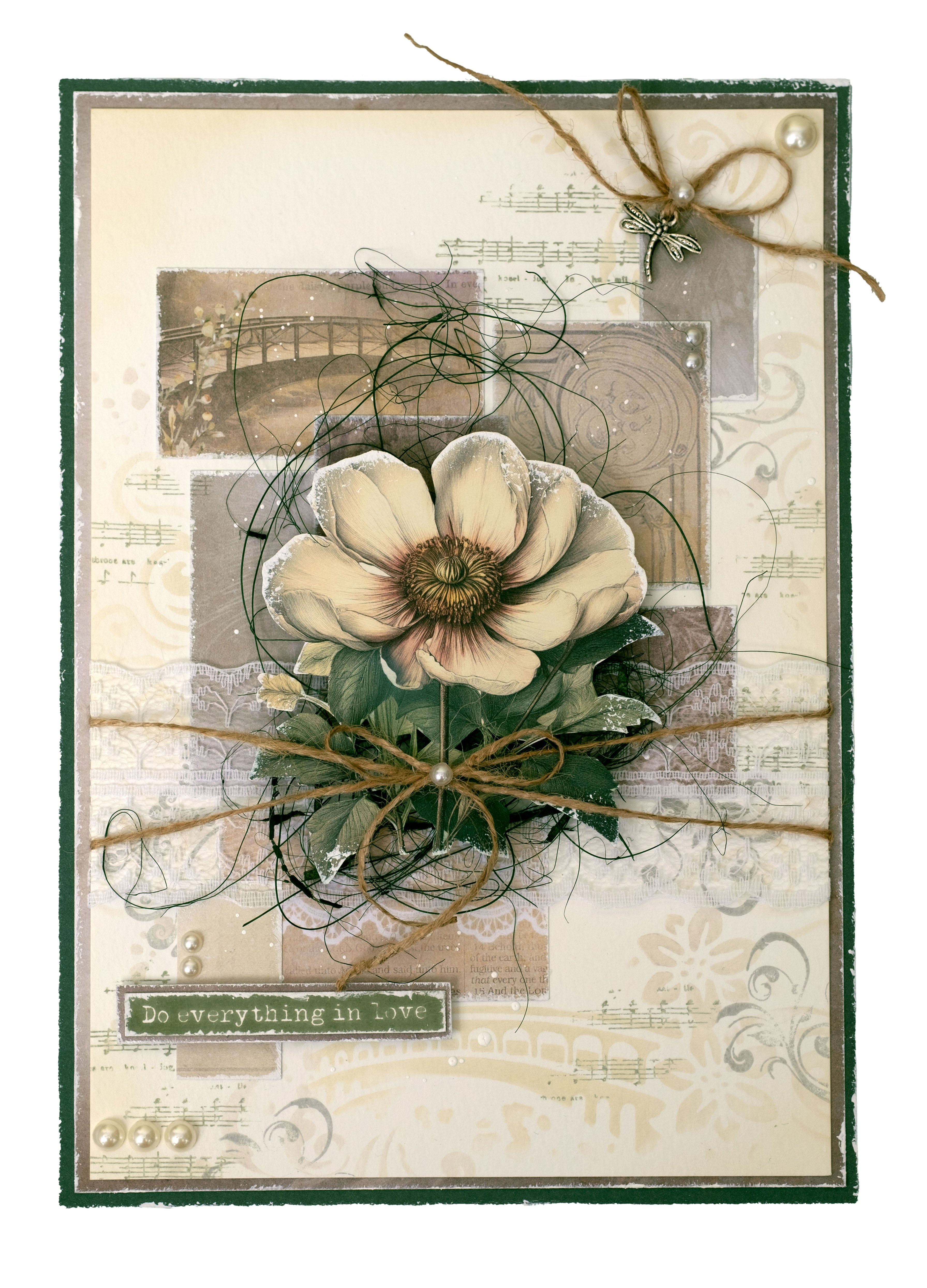 JMA Designer Paper Pad Background Paper Growing & Blooming 36 Sheets
