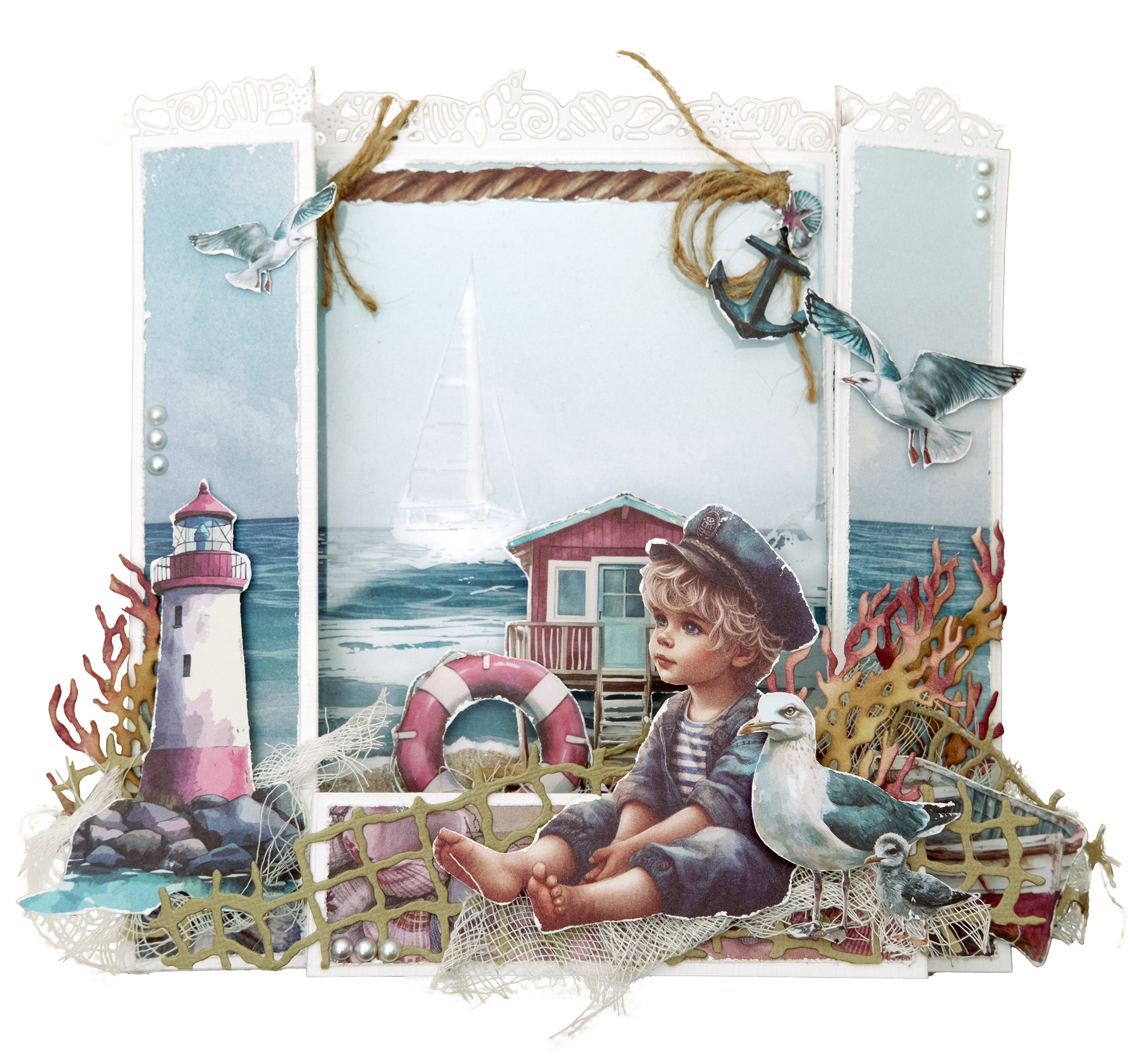 JMA Designer Paper Pad Double-Sided Scrapbooking Tide of Hope 12 Sheets