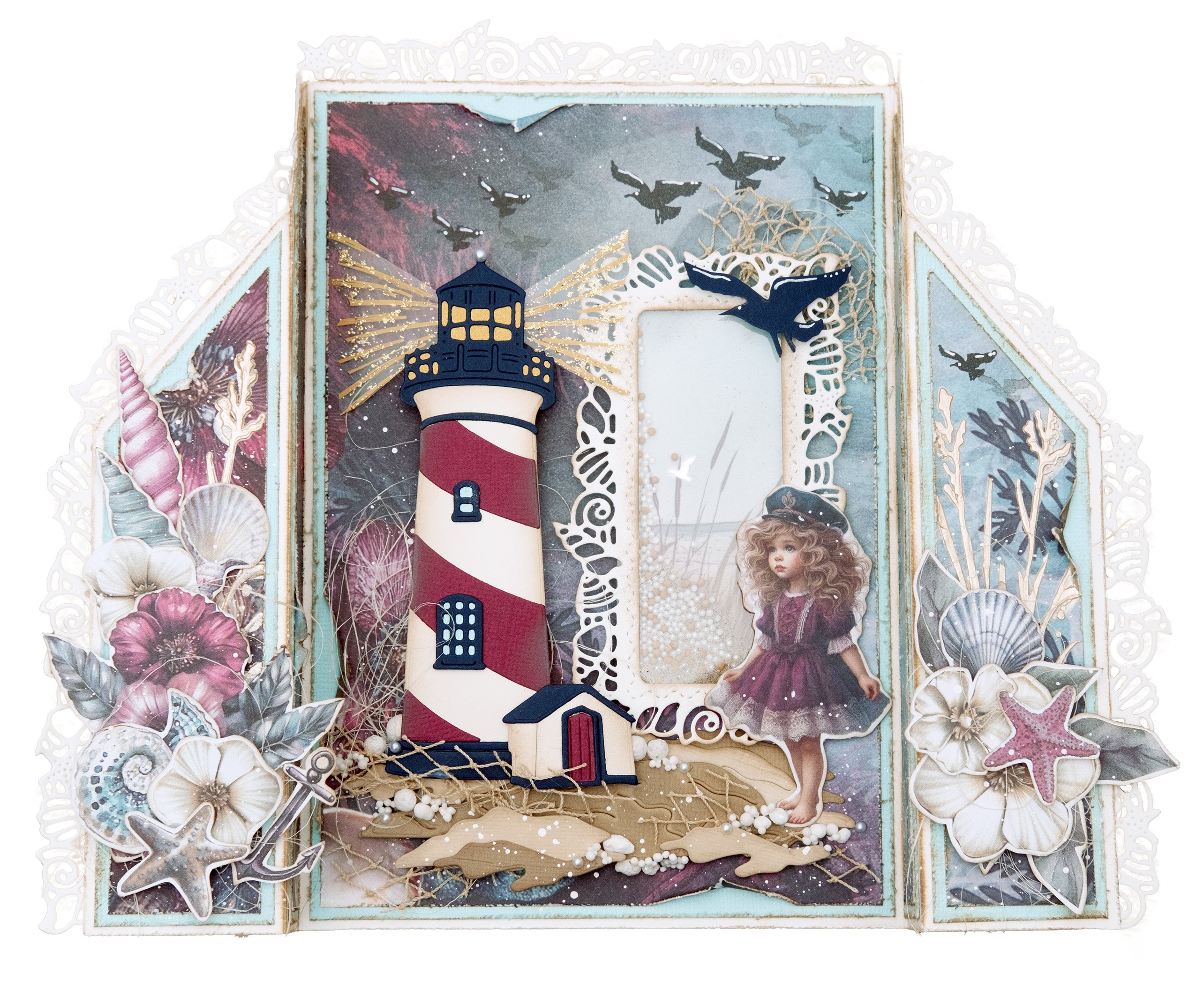 JMA Designer Paper Pad Double-Sided Scrapbooking Tide of Hope 12 Sheets