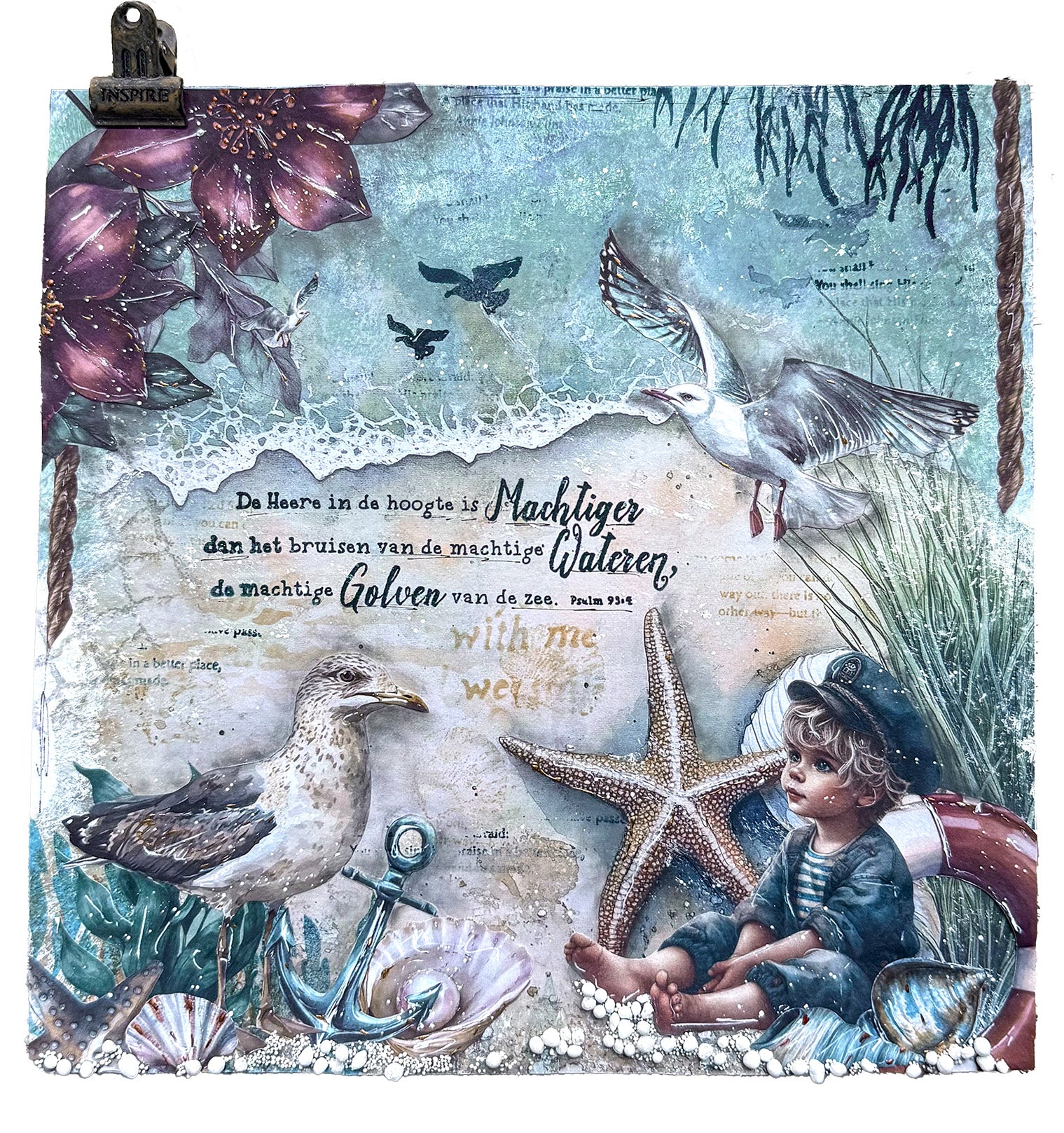 JMA Die-Cut Paper Pad Tide of Hope 20 Sheets