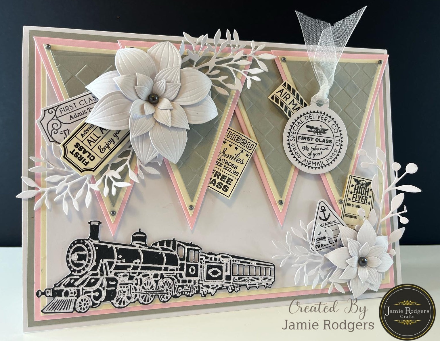 Jamie Rodgers Crafts Plain Isosceles Triangle Die Set