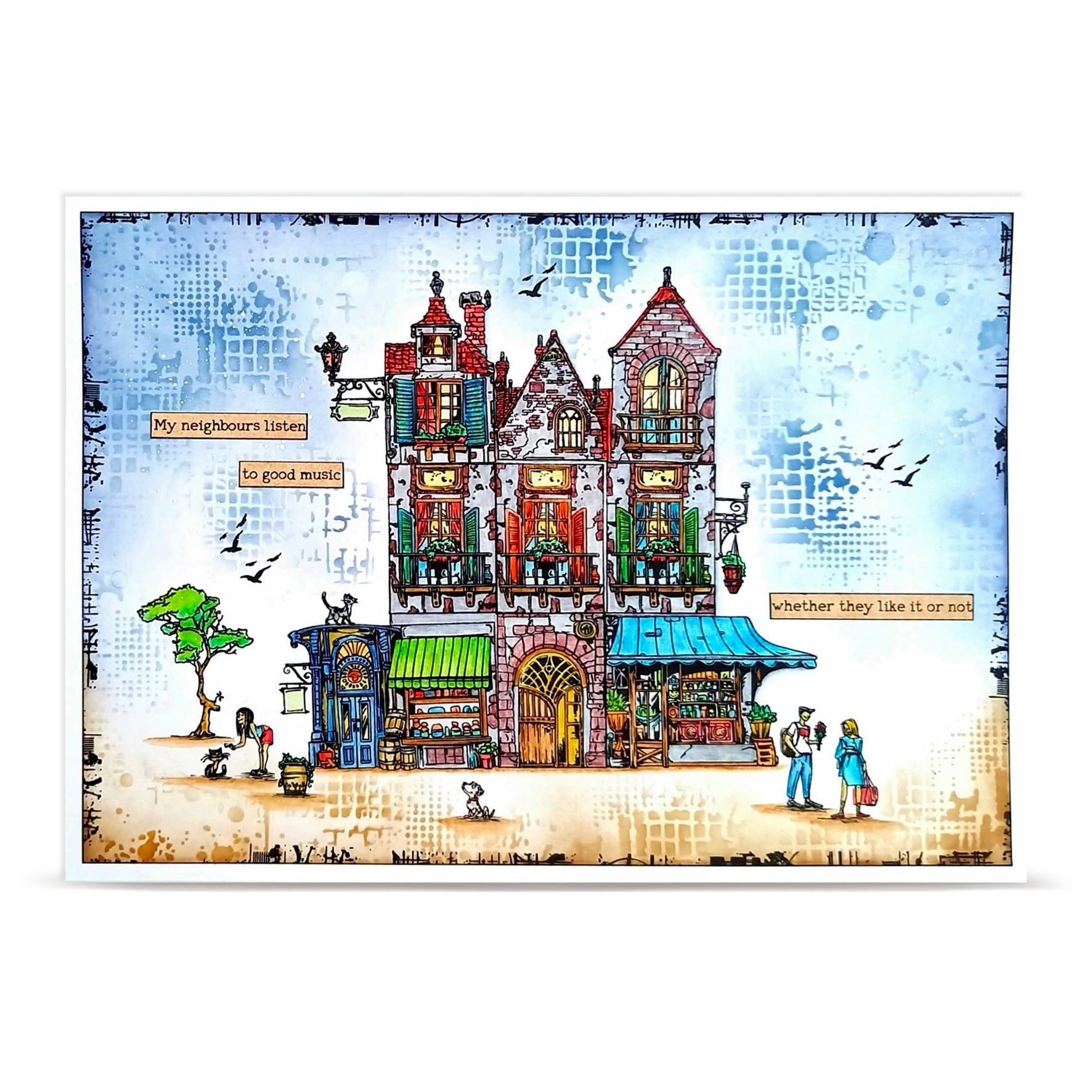 AALL and Create - A6 - Stamp Set - Lantern Lane