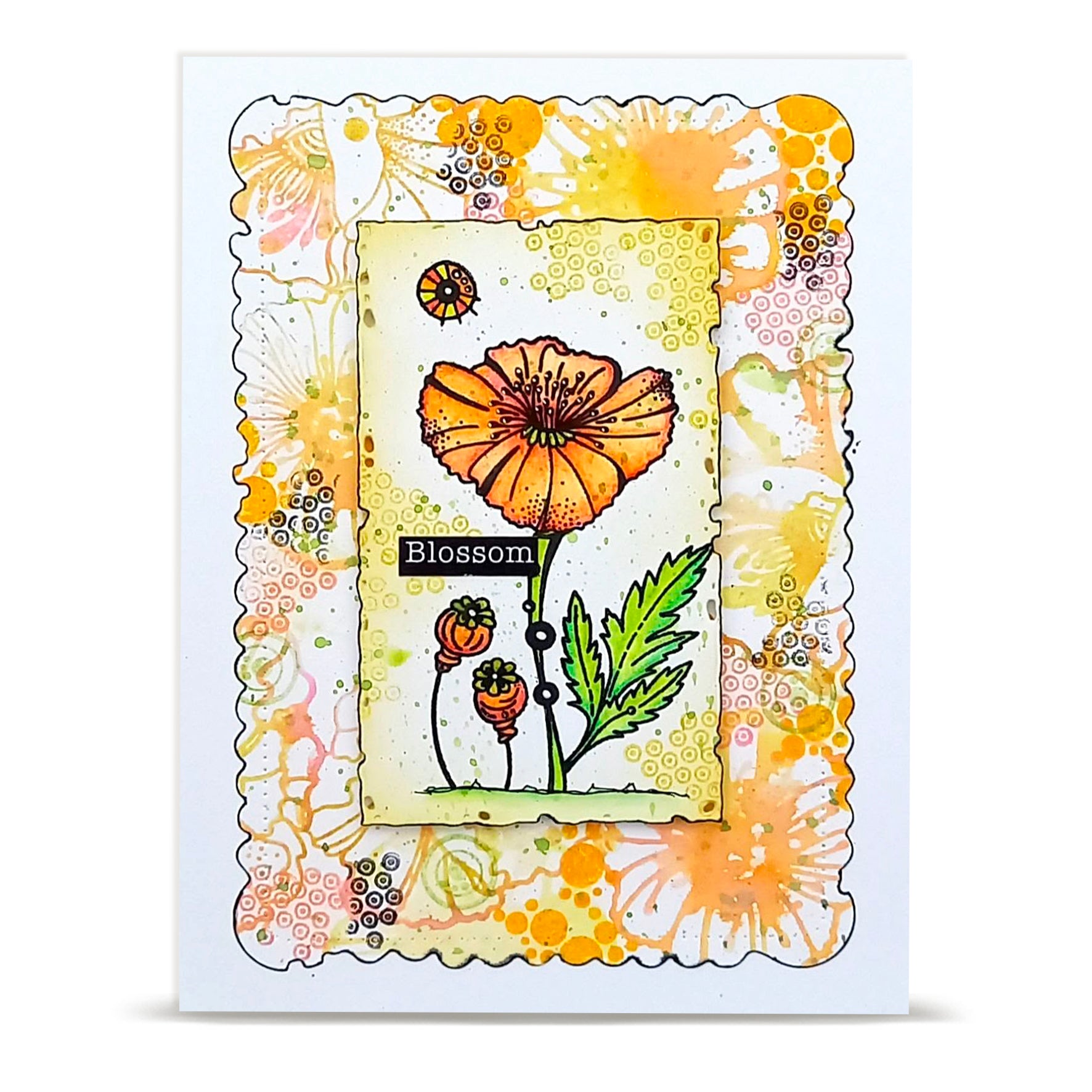 AALL and Create - A6 - Stamp Set - Lovely Coquelicots