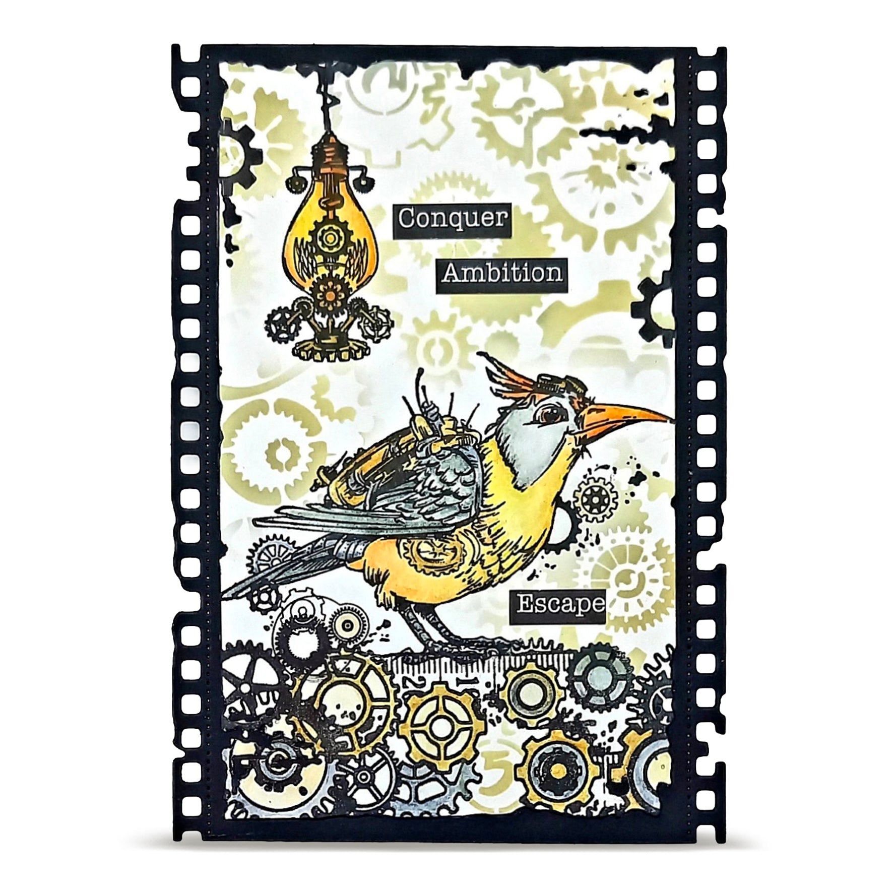 AALL and Create - A6 - Stamp Set - Gearfeather