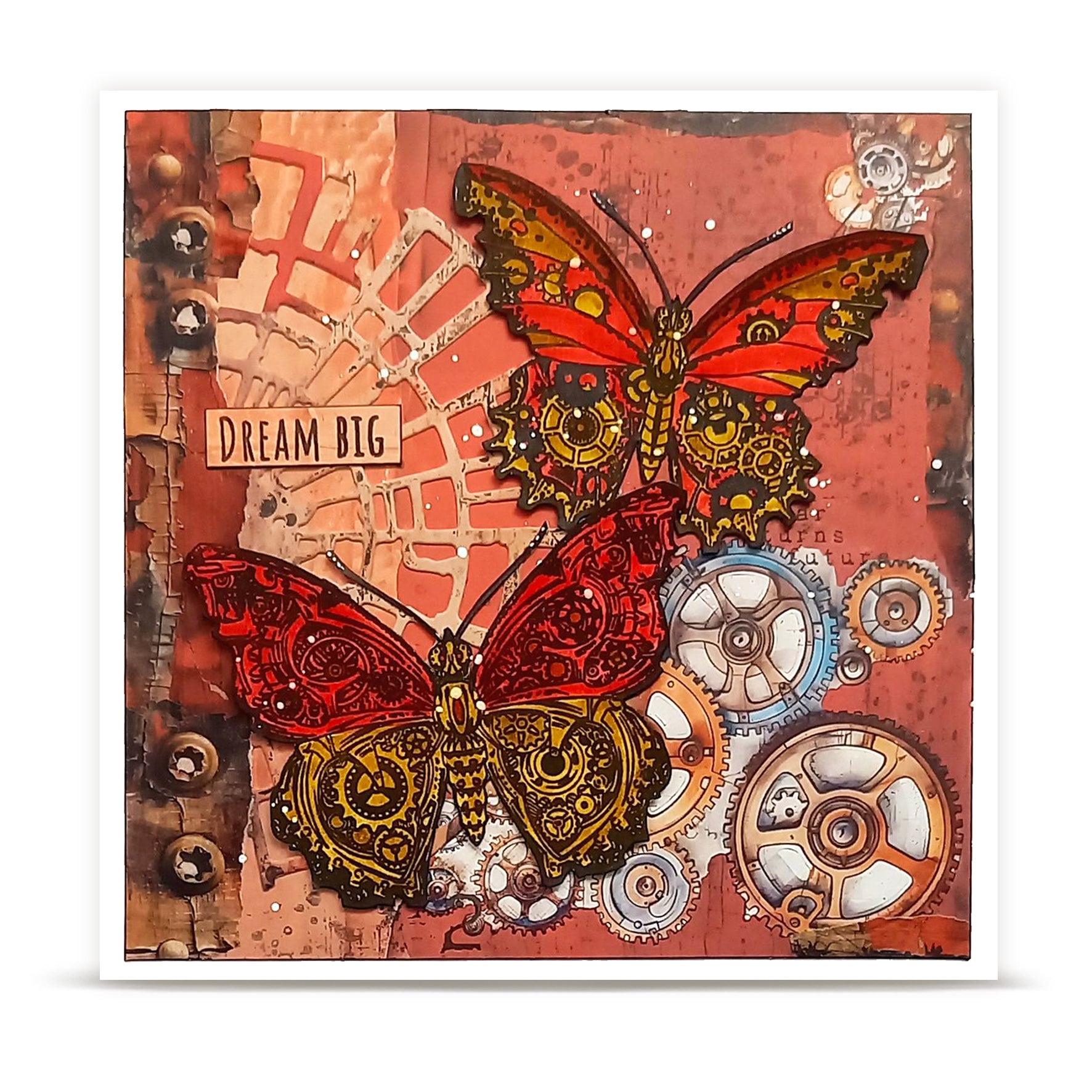 AALL and Create - A6 - Stamp Set - Gearlight Glow