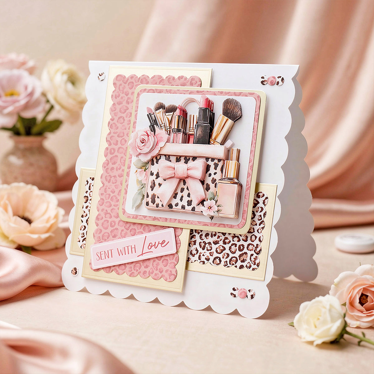 Die Cut Decoupage – Lavender Luxe Glamour (pack of 3)