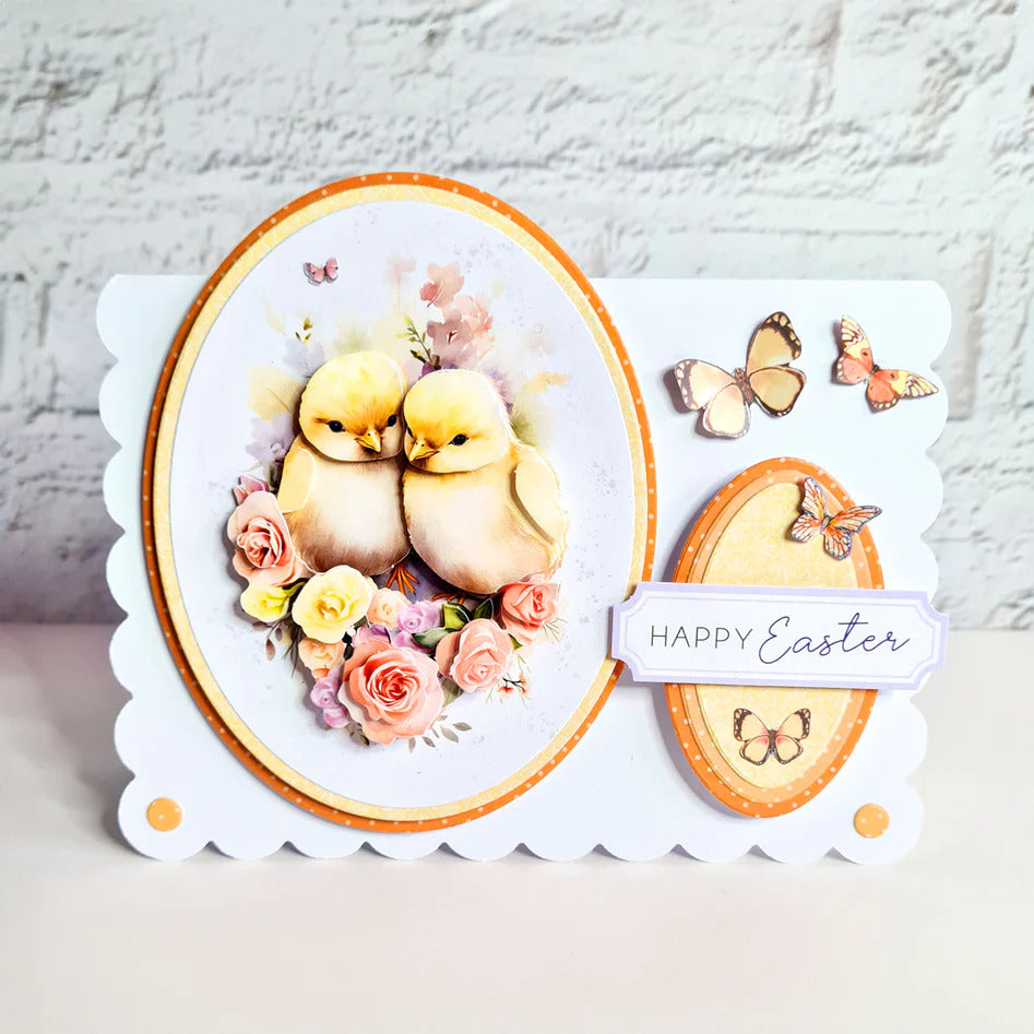 Die Cut Decoupage – Chicks & Bunny (pack of 3)