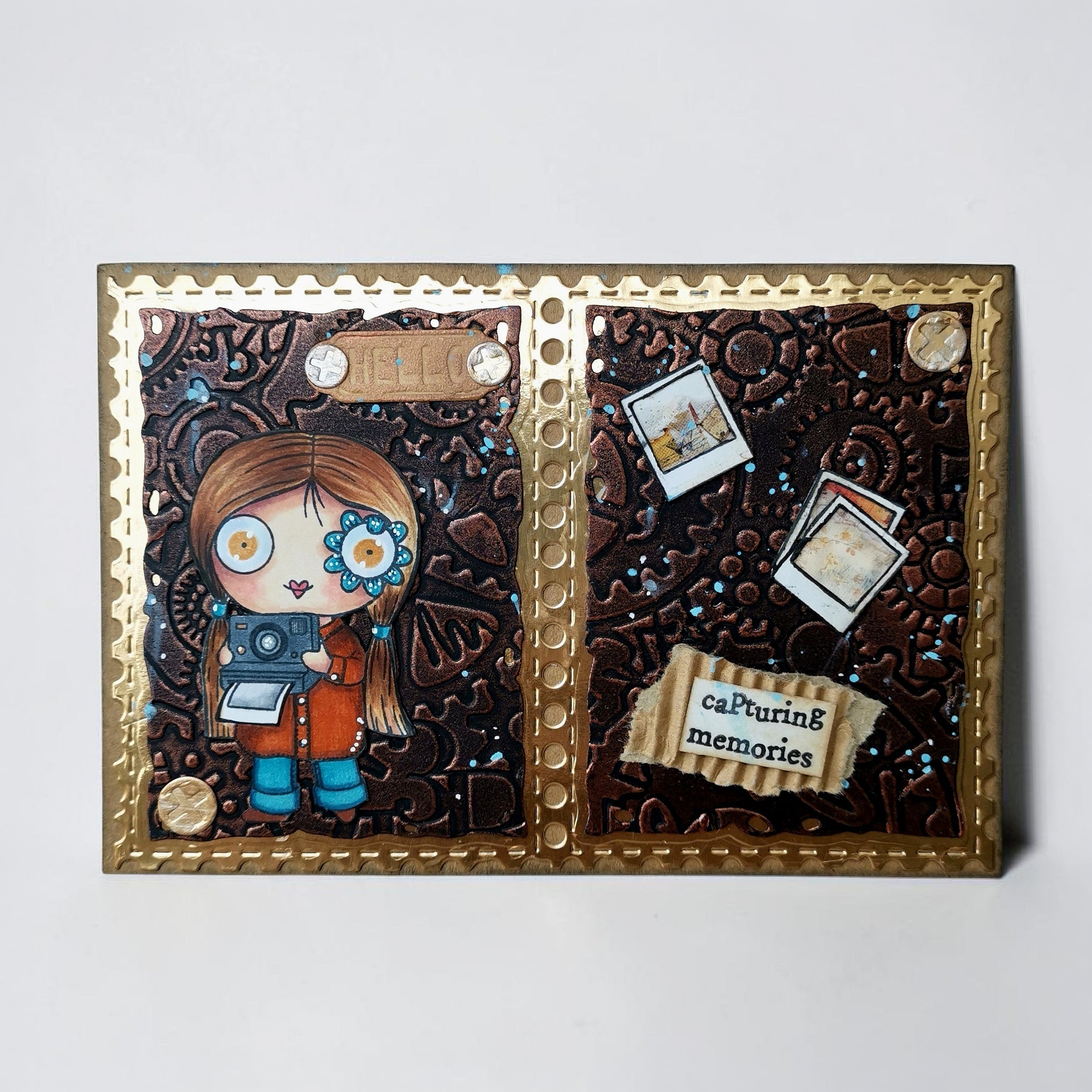 AALL and Create - 6"x6" Stencil - Steamheart