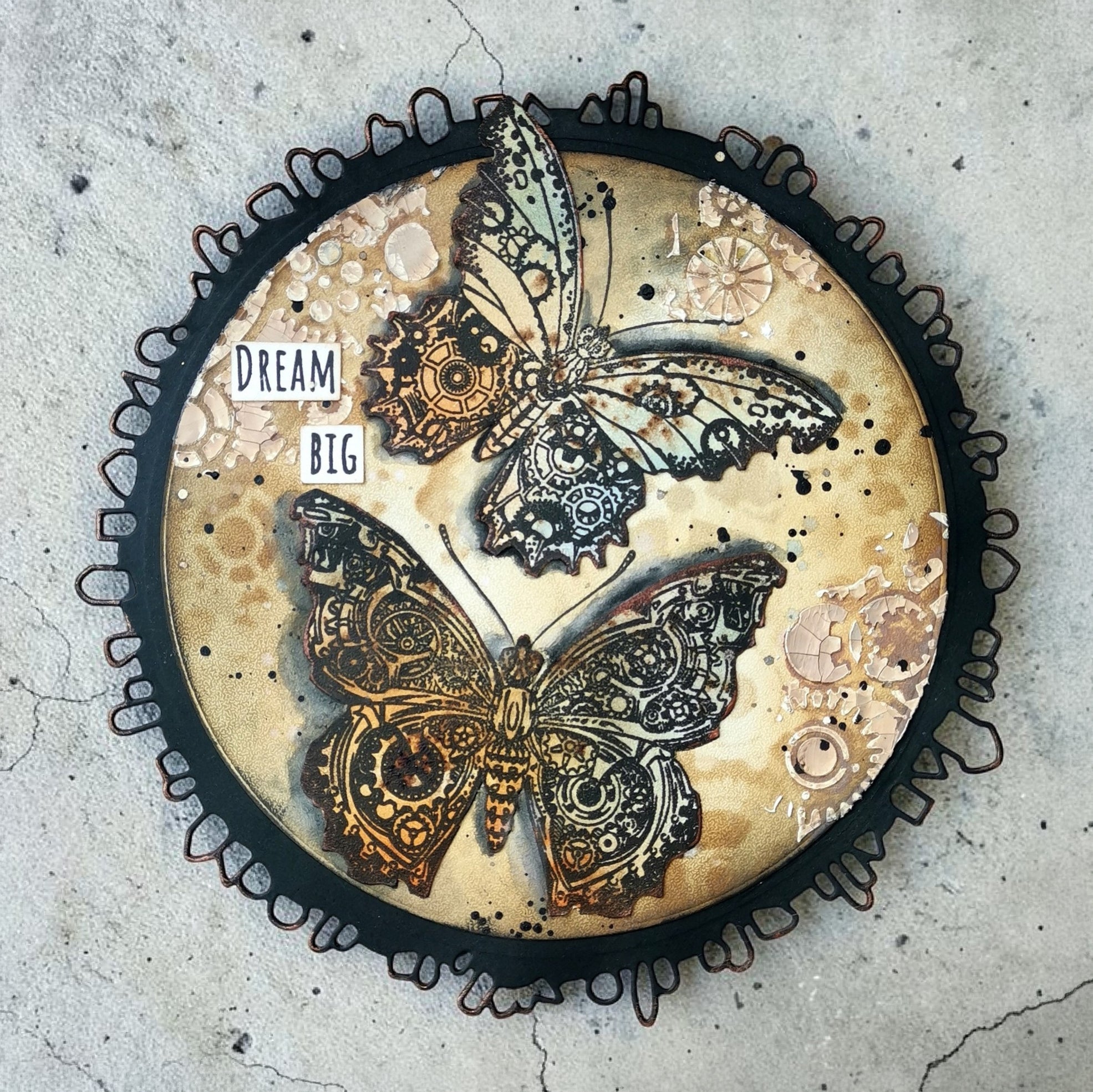 AALL and Create - 6"x6" Stencil - Steamheart