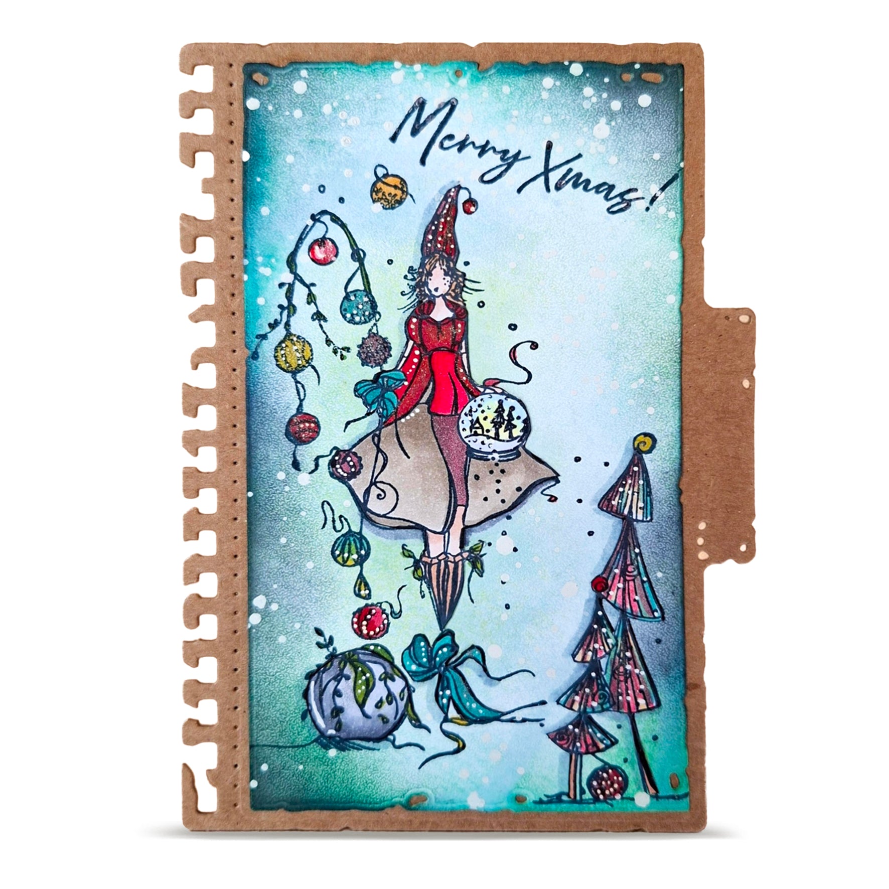 AALL and Create - A6 Stamp Set - Baubles of Season