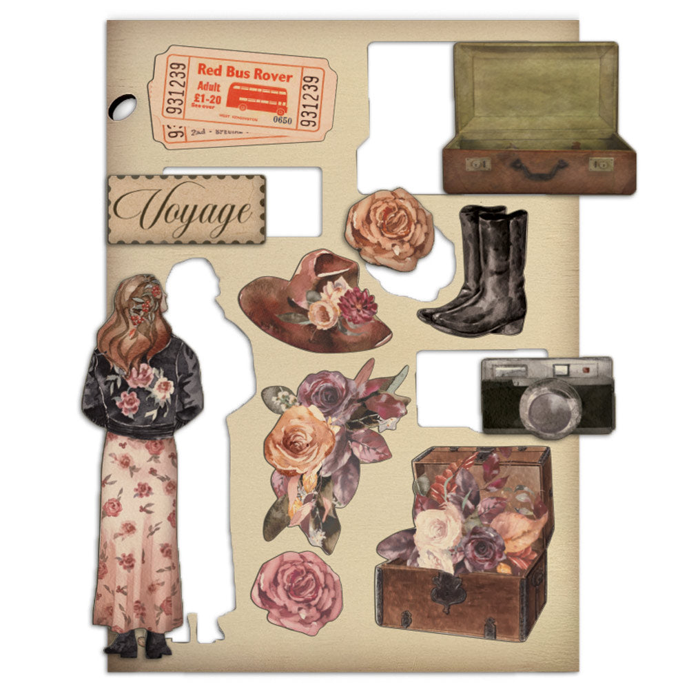 Printed Decorative Wooden Shape For Art And Craft A5 - Our Way