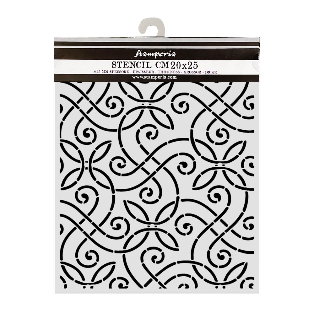 Cut Laser Stencil For Art And Craft 20x25cm - Our Way Artistic Pattern