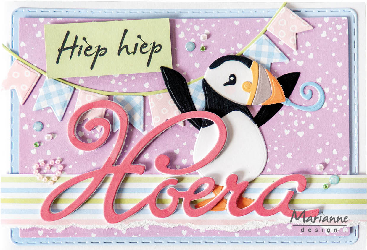 Marianne Design Collectables Die - Eline's Party Puffin