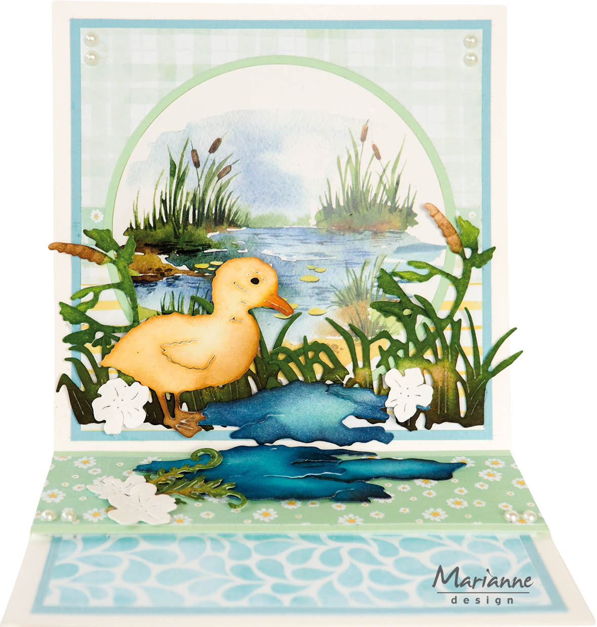 Marianne Design A4 Cutting Sheet - Waterfront