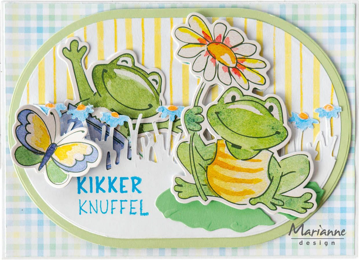 Marianne Design 6x12 Cardstock - Dreamy Meadow