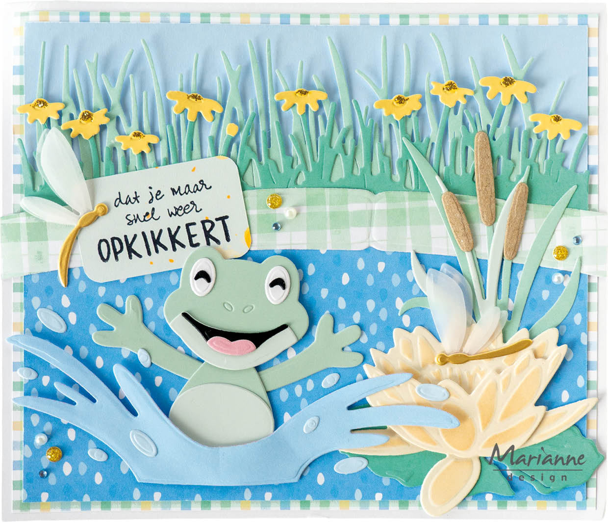 Marianne Design A4 Paper Pad - Dreamy Meadow