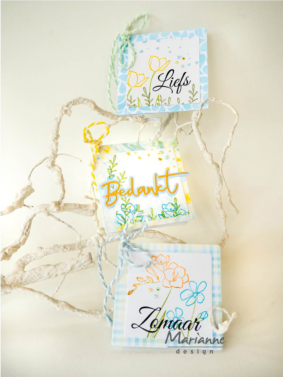Marianne Design Clear Stamp - Silhouette Art - Thyme