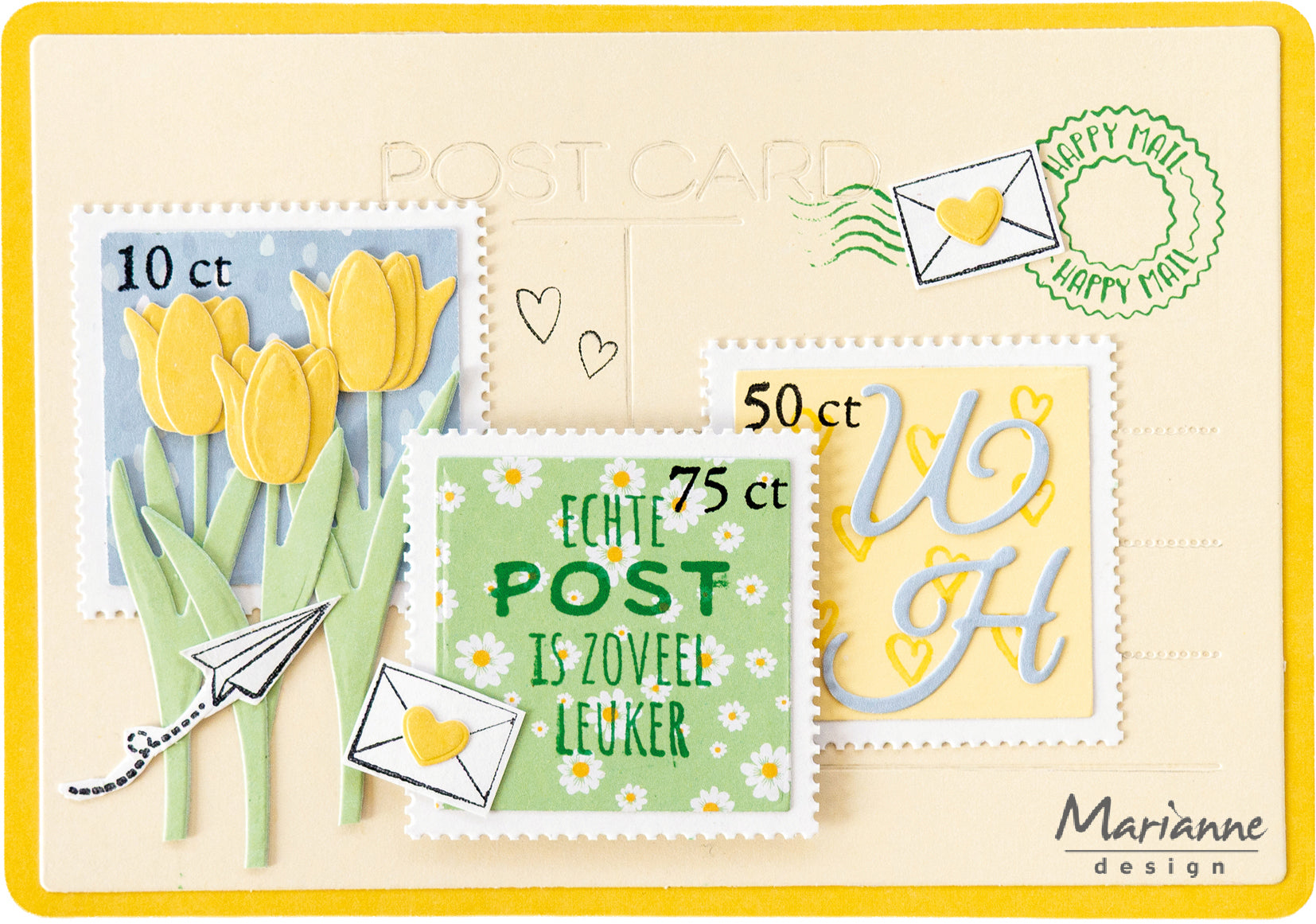 Marianne Design Craftables Die - Tulip by Marleen