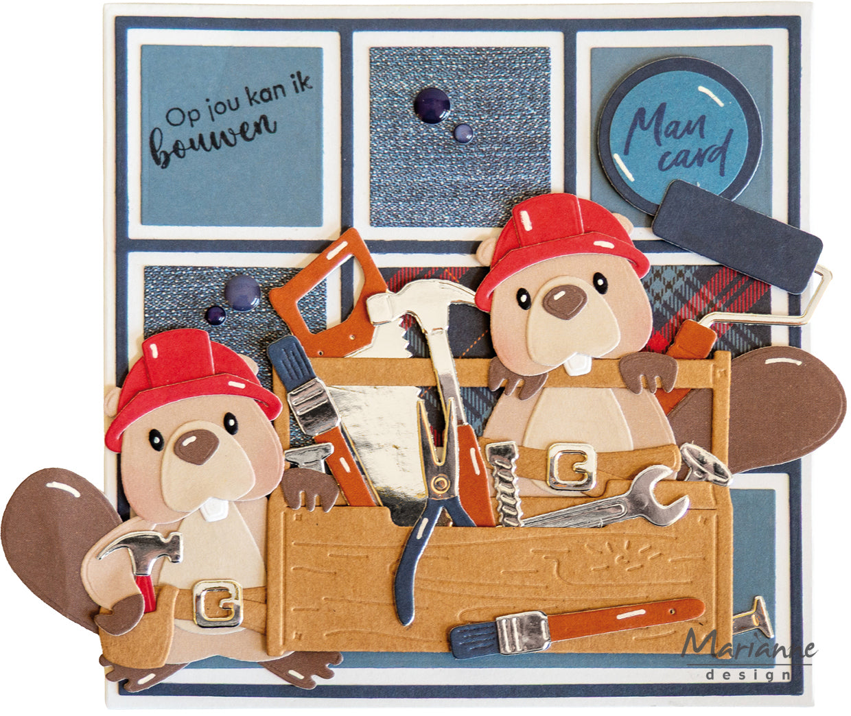Marianne Design Collectables Die - Eline's Animals - Beaver