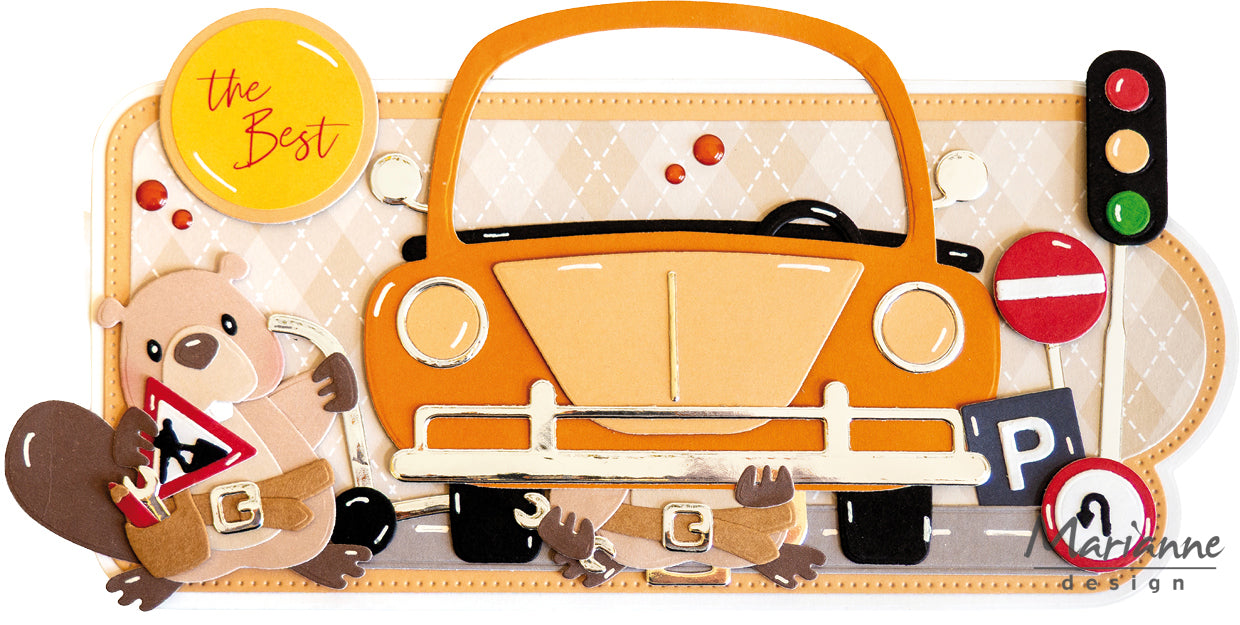 Marianne Design Collectables Die - Eline's Animals - Beaver