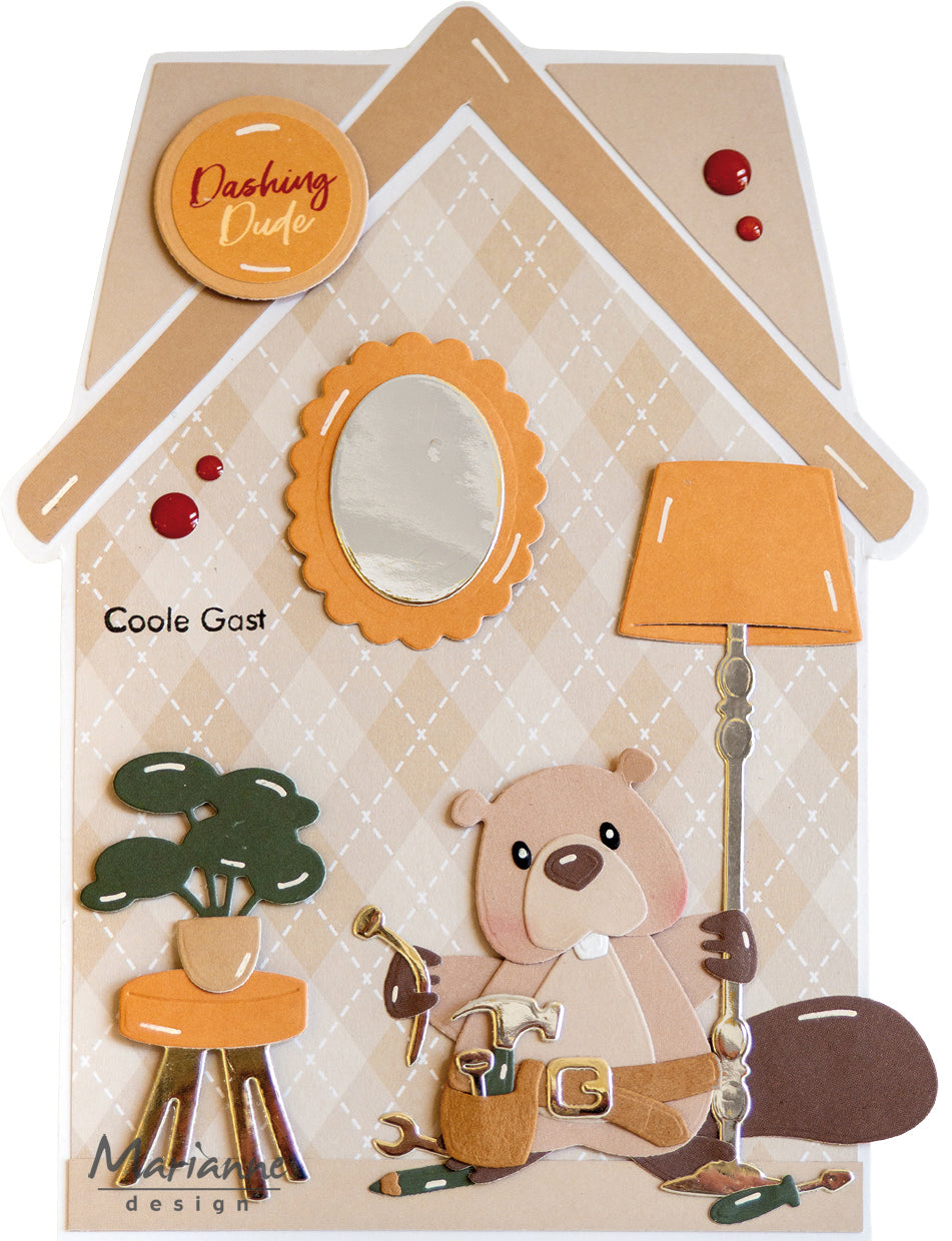 Marianne Design Collectables Die - Eline's Animals - Beaver