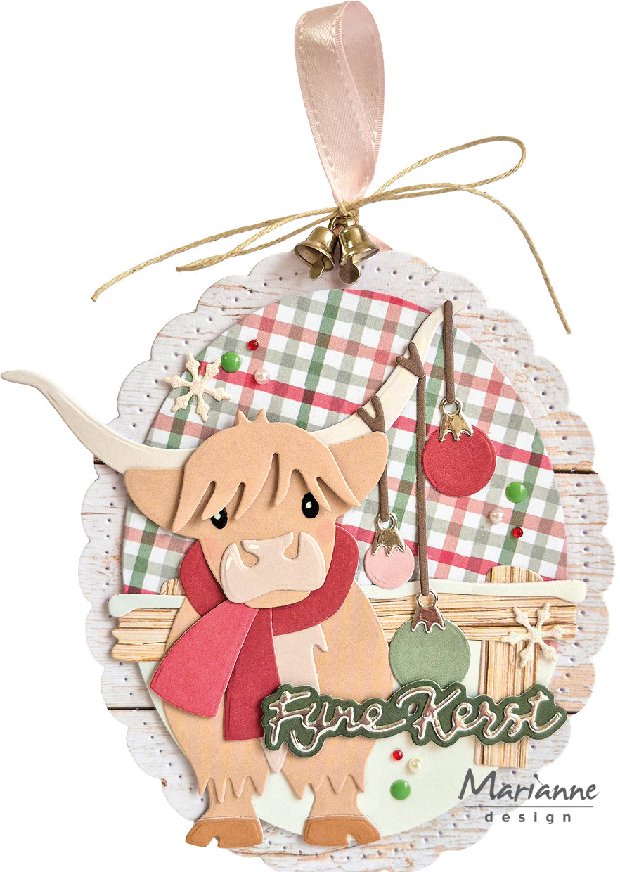 Marianne Design Collectables Die - Eline's Scottish Highlander