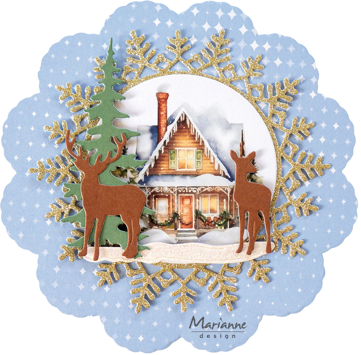 Marianne Design Craftables Die - Open Ice Crystal