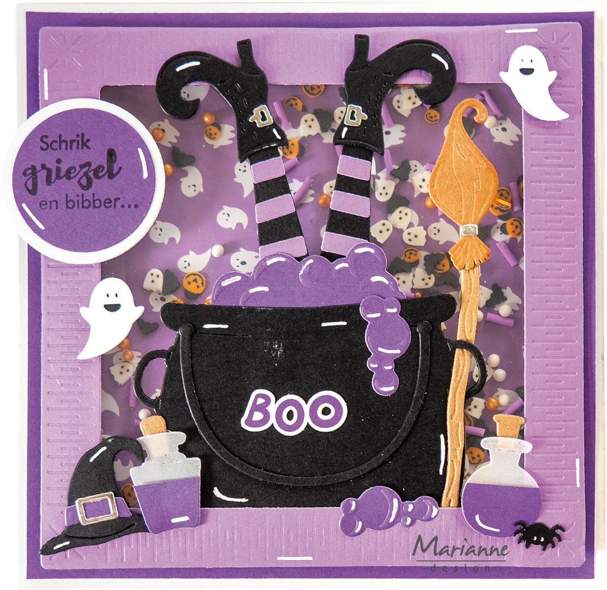Marianne Design Creatables Die - Witch In The Kettle (Includes LR0882)