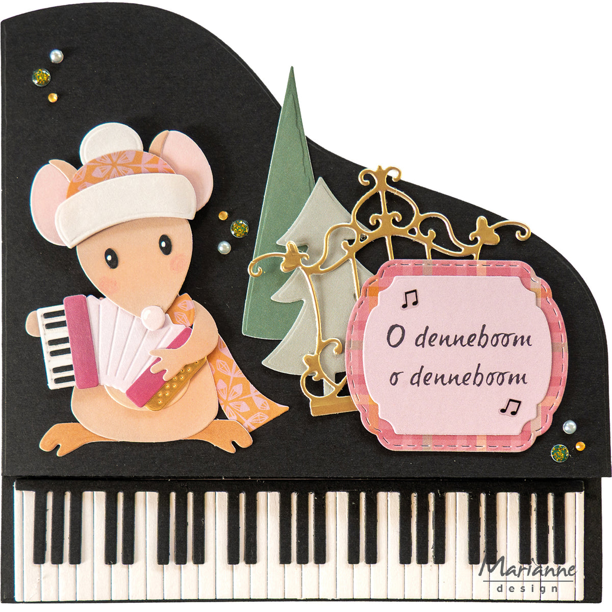 Marianne Design Stickers - Music Notes