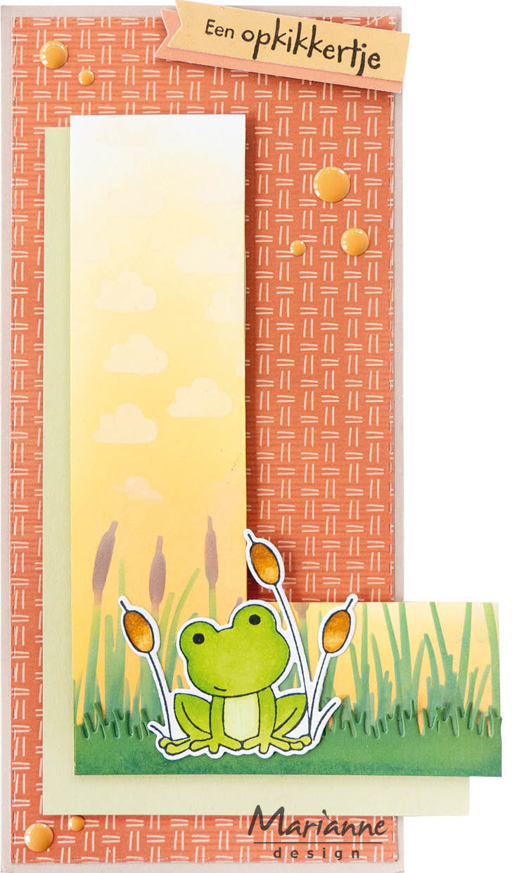 Marianne Design Stamp & Die Set - Frog