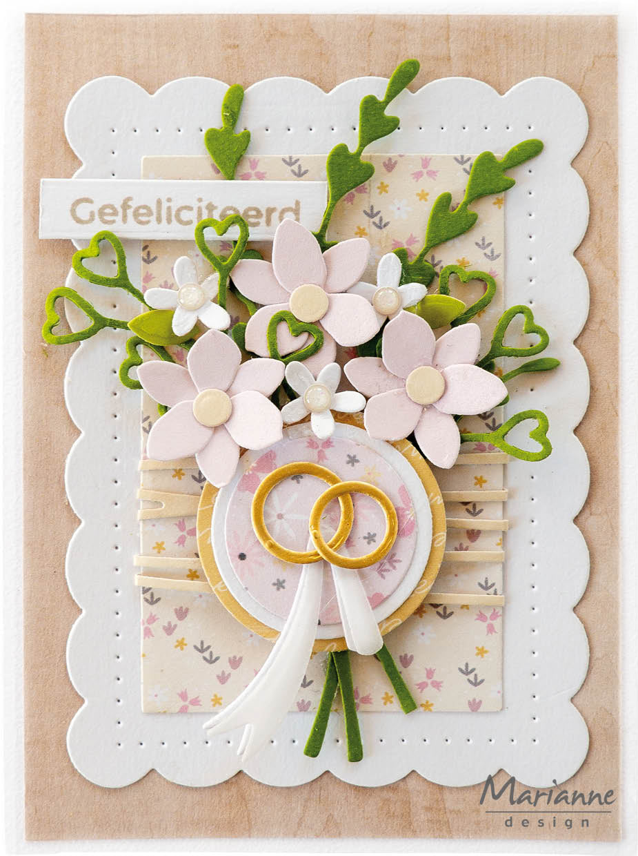 Marianne Design Creatables Die - Sweet Heart Sprig