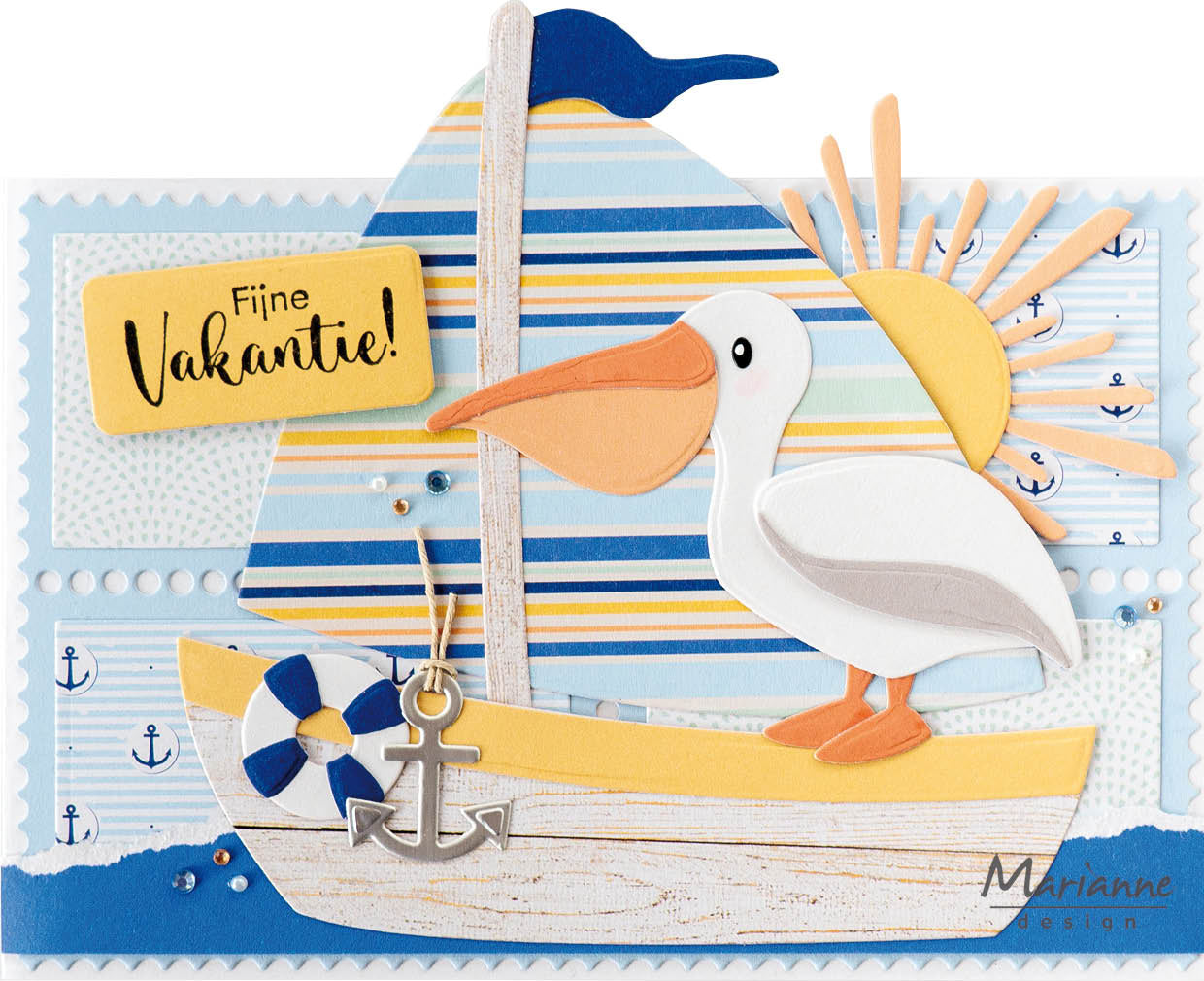 Marianne Design Collectables Die - Boat By Marleen