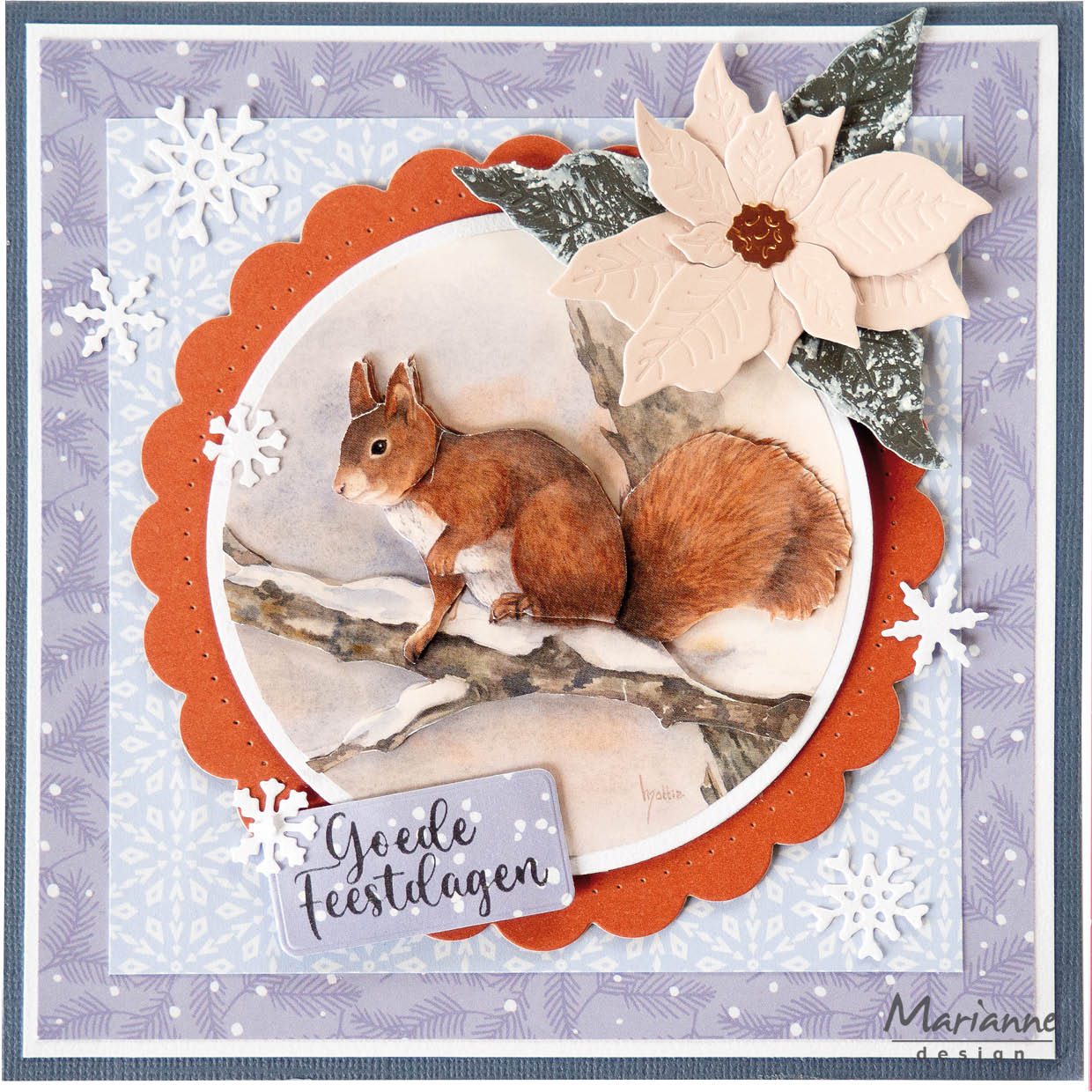 Marianne Design Cutting Sheet - Mattie's Mooiste - 3D Squirrel