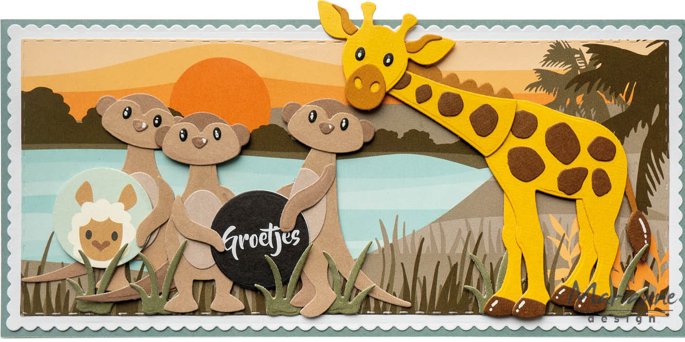 Marianne Design Collectables Die - Eline's Giraffe