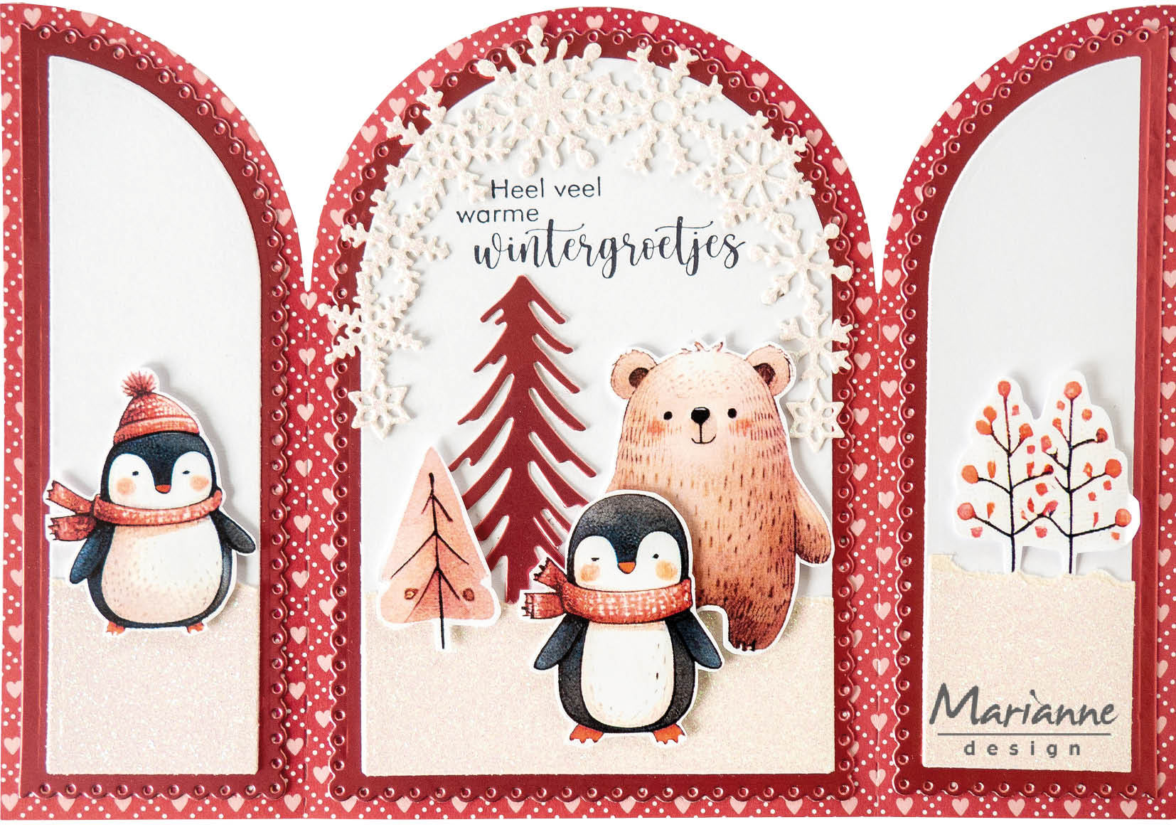 Marianne Design A6 Die-Cuts - Cute Christmas