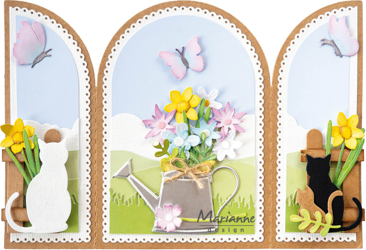 Marianne Design 6x12 Cardstock - Hello Spring