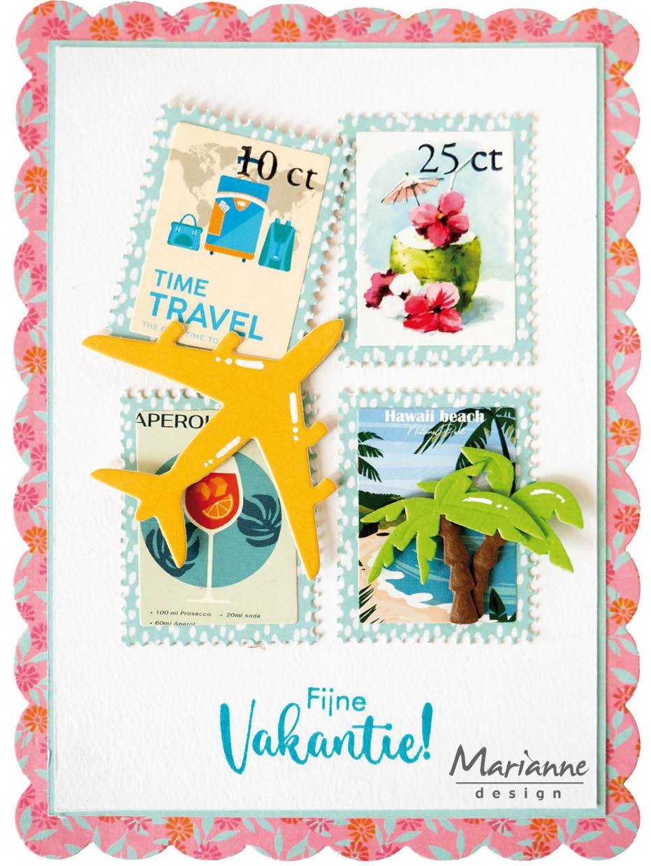 Marianne Design Stamp & Die Set - Postage Stamp