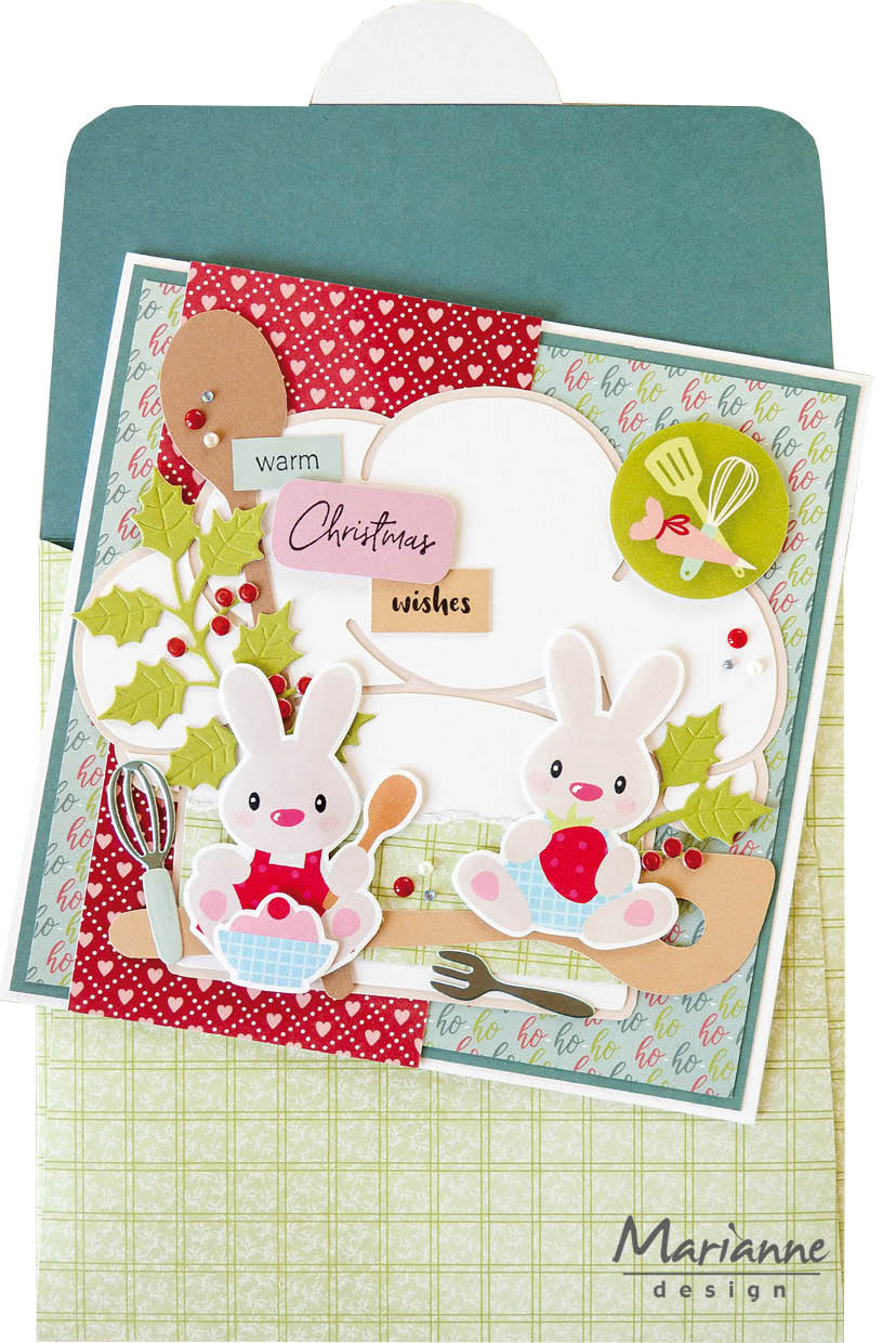 Marianne Design Craft Stencil - Envelope 14 x 14 cm