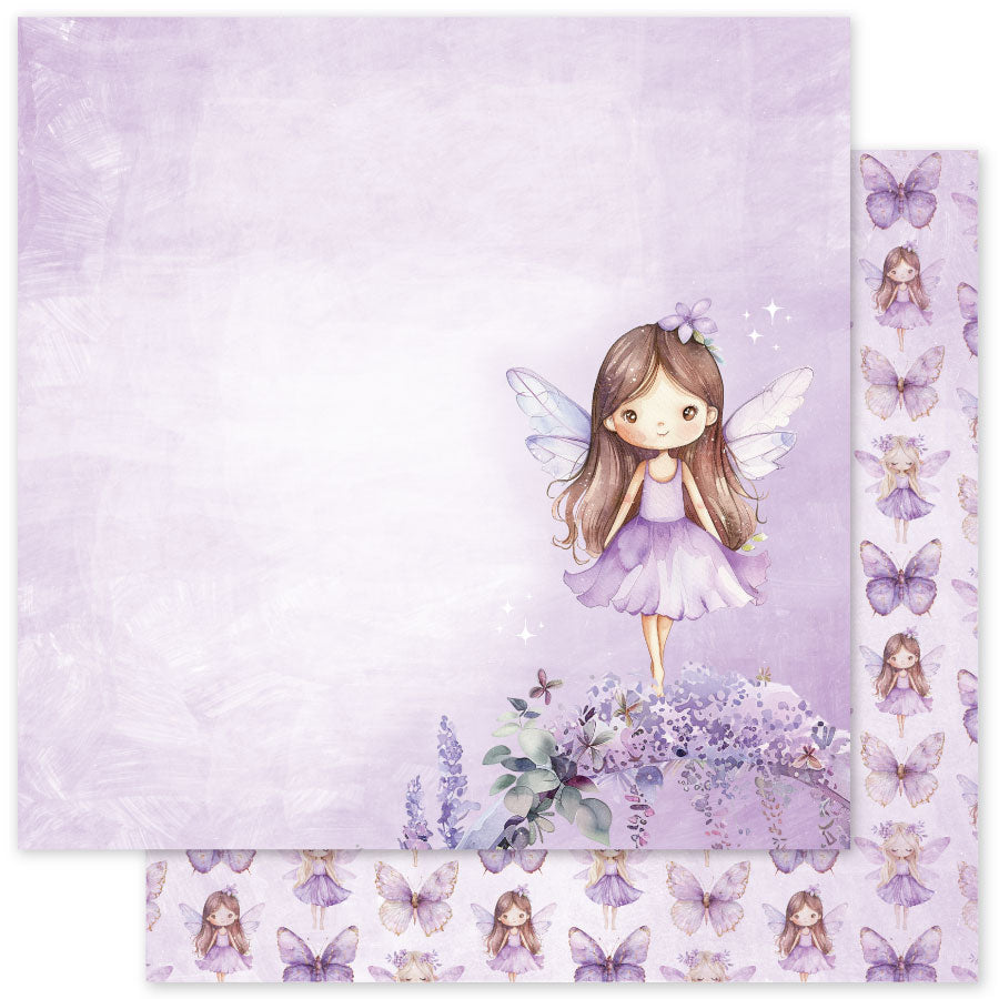 Lavender & Fairies Basics 6x6 Paper Collection 33522