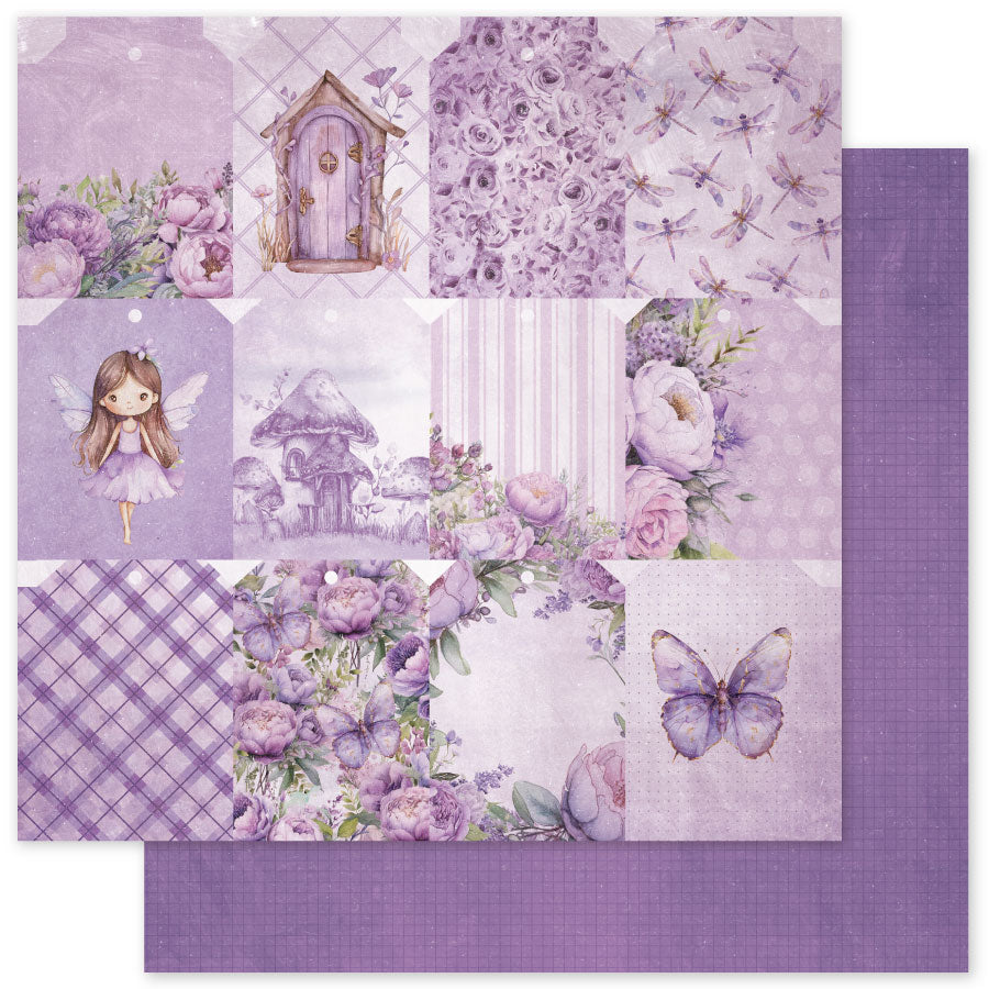 Lavender & Fairies 12x12 Paper Collection 33477