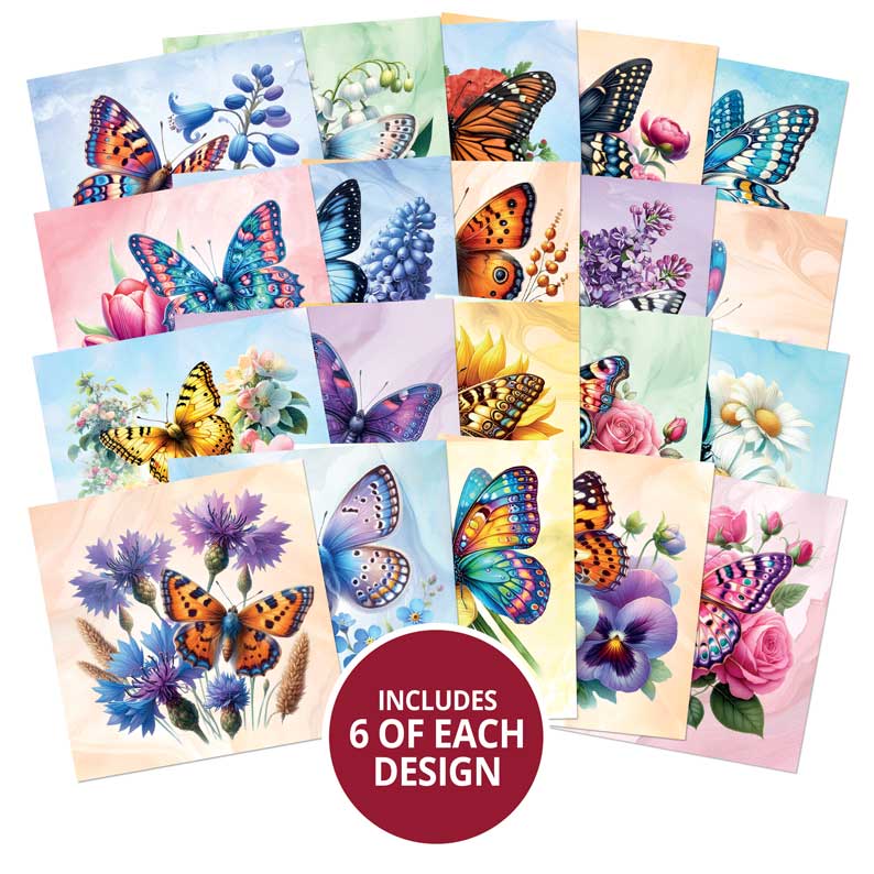 The Square Little Book of Butterfly Blooms